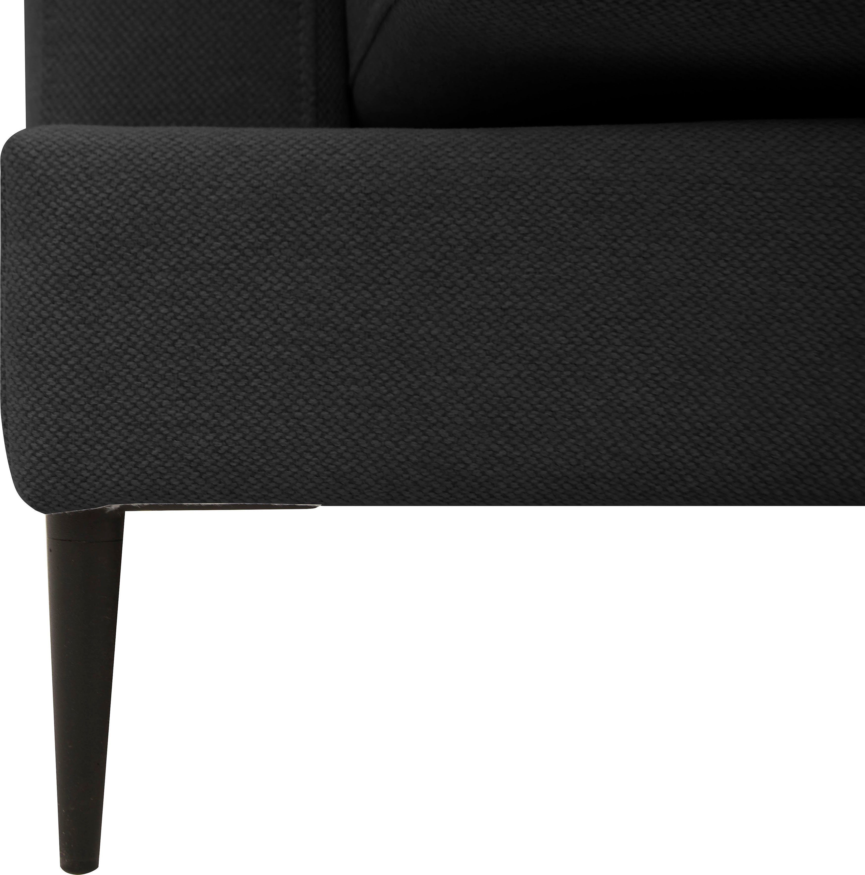 Leonique 3-zitsbank Cozy elegante designbank, afmetingen B/D/H: 211/97/80 cm