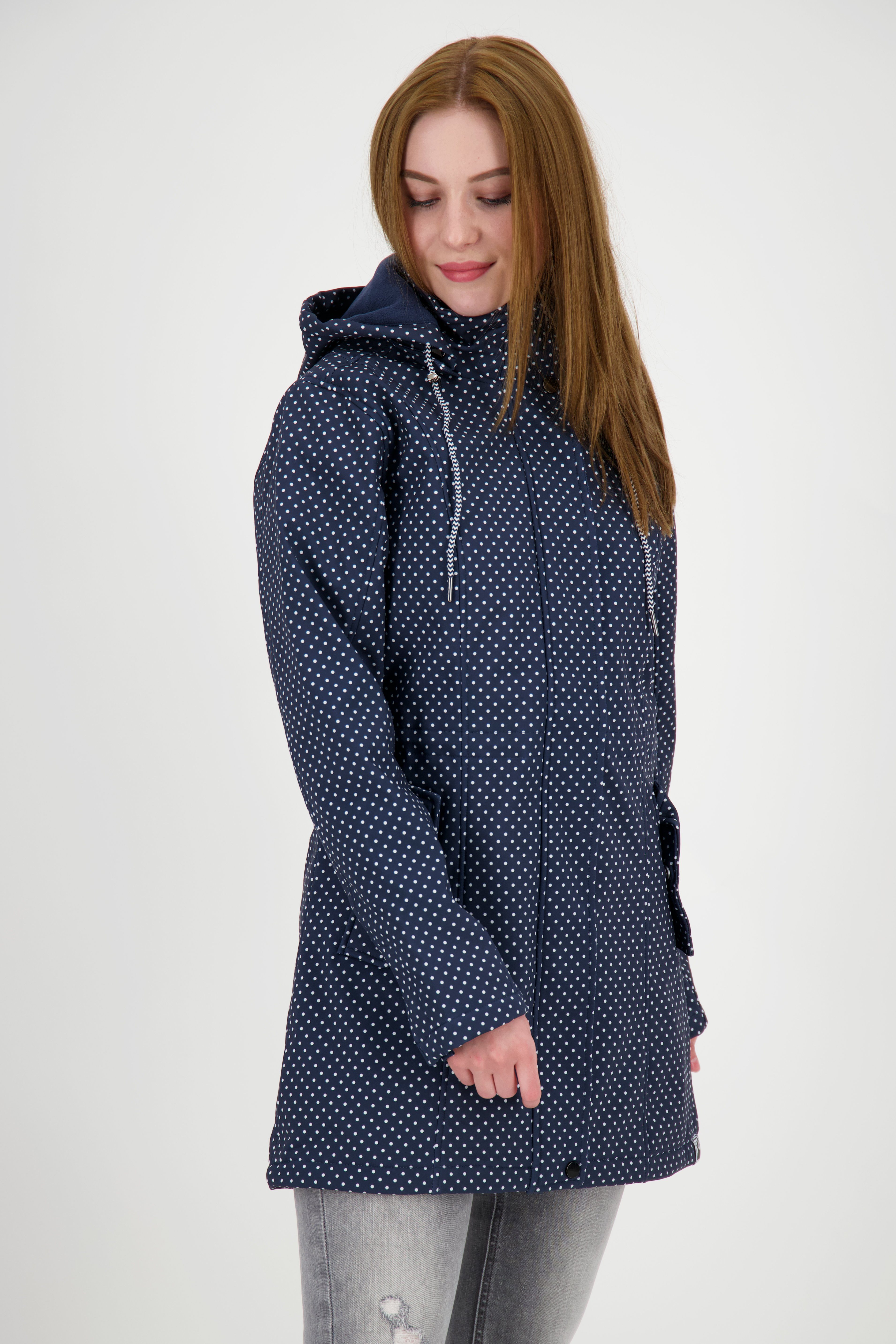 DEPROC Active Softshell-jas TWIN PEAK DOTS WOMEN