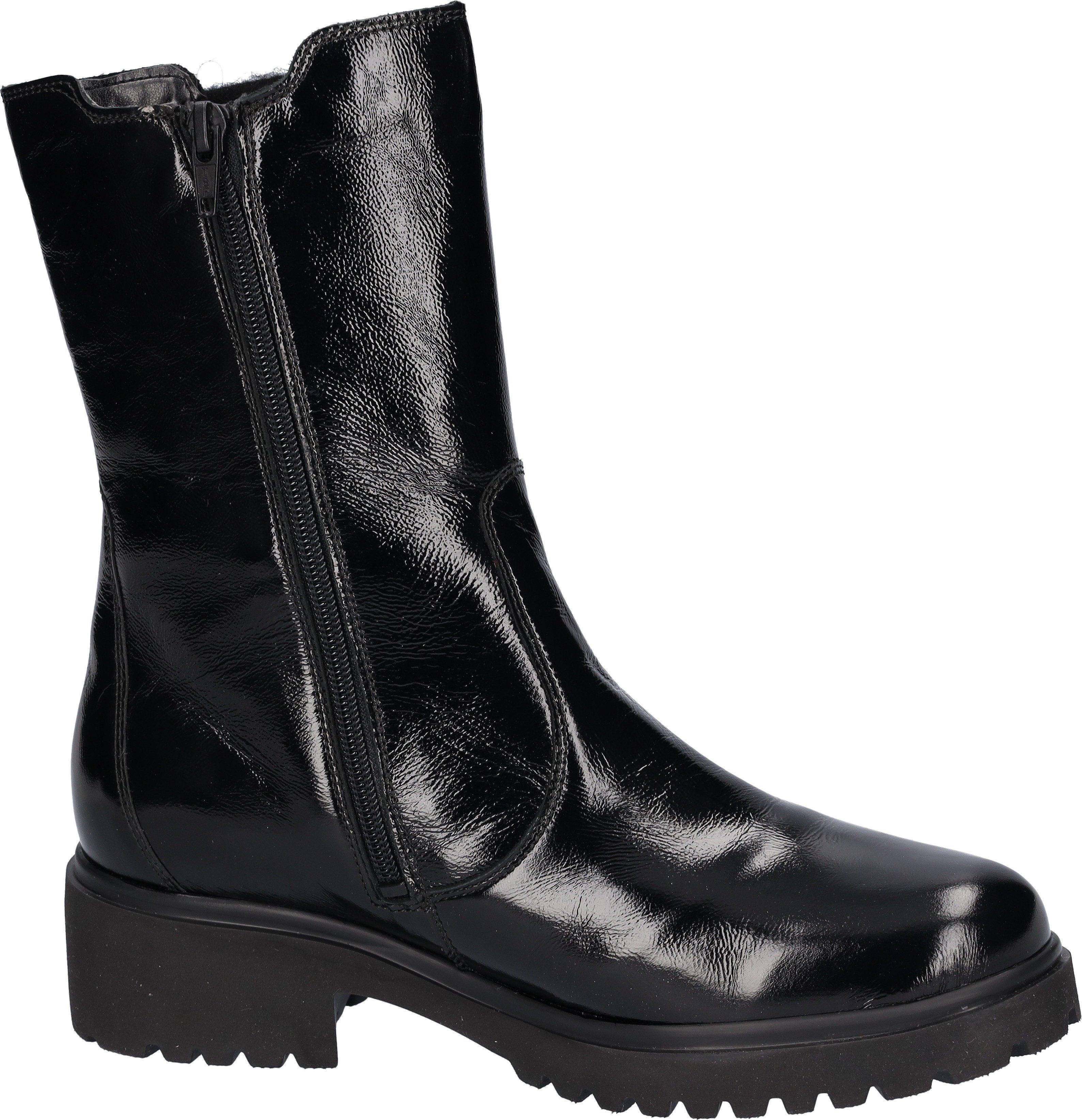 Waldläufer Chelsea-boots H-LUISE , instaplaarzen, enkellaars, blokhak, comfortabele breedte g (= breed)