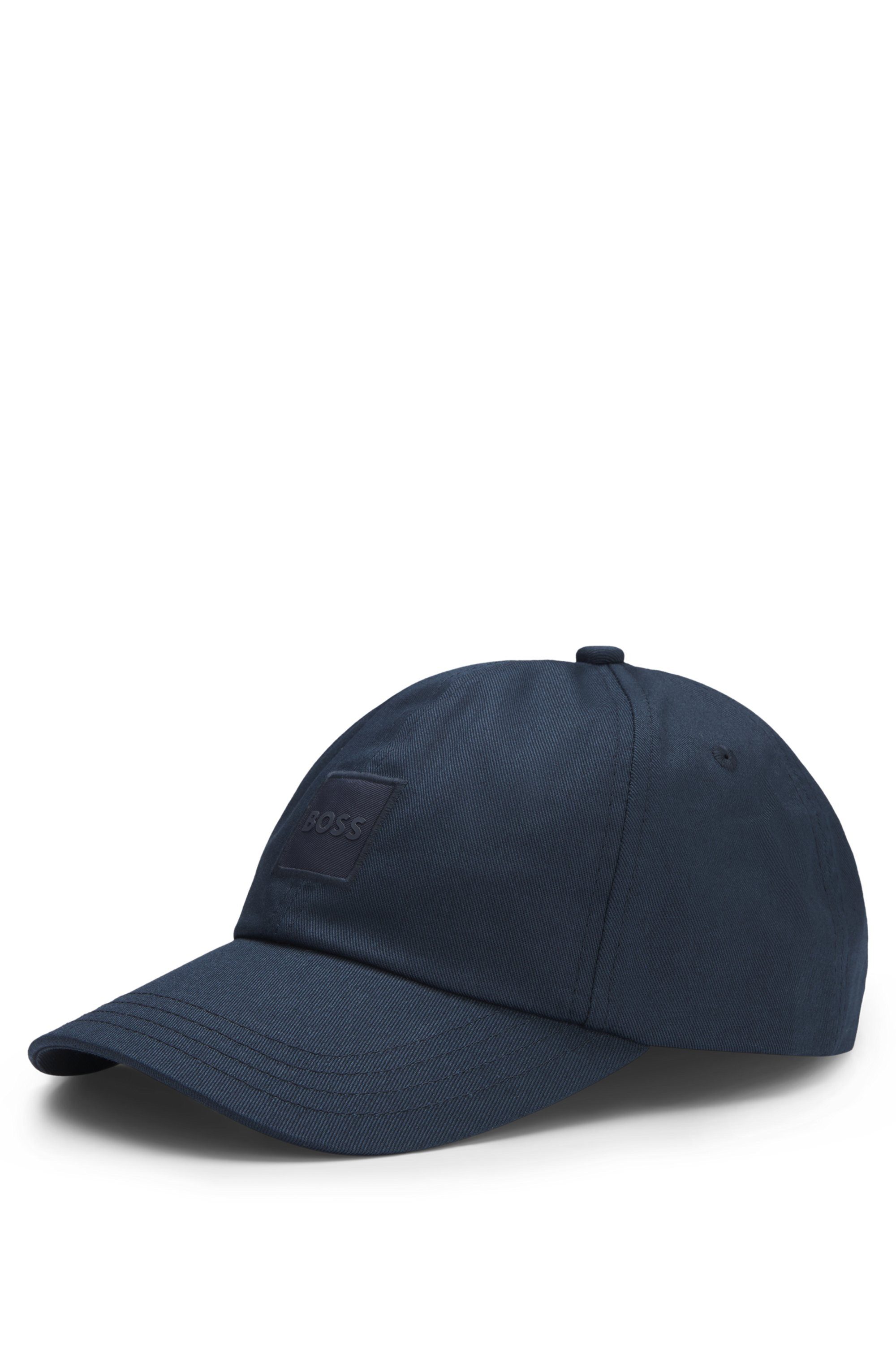 Boss Orange Baseball pet Derrel-PL met slogan borduursel