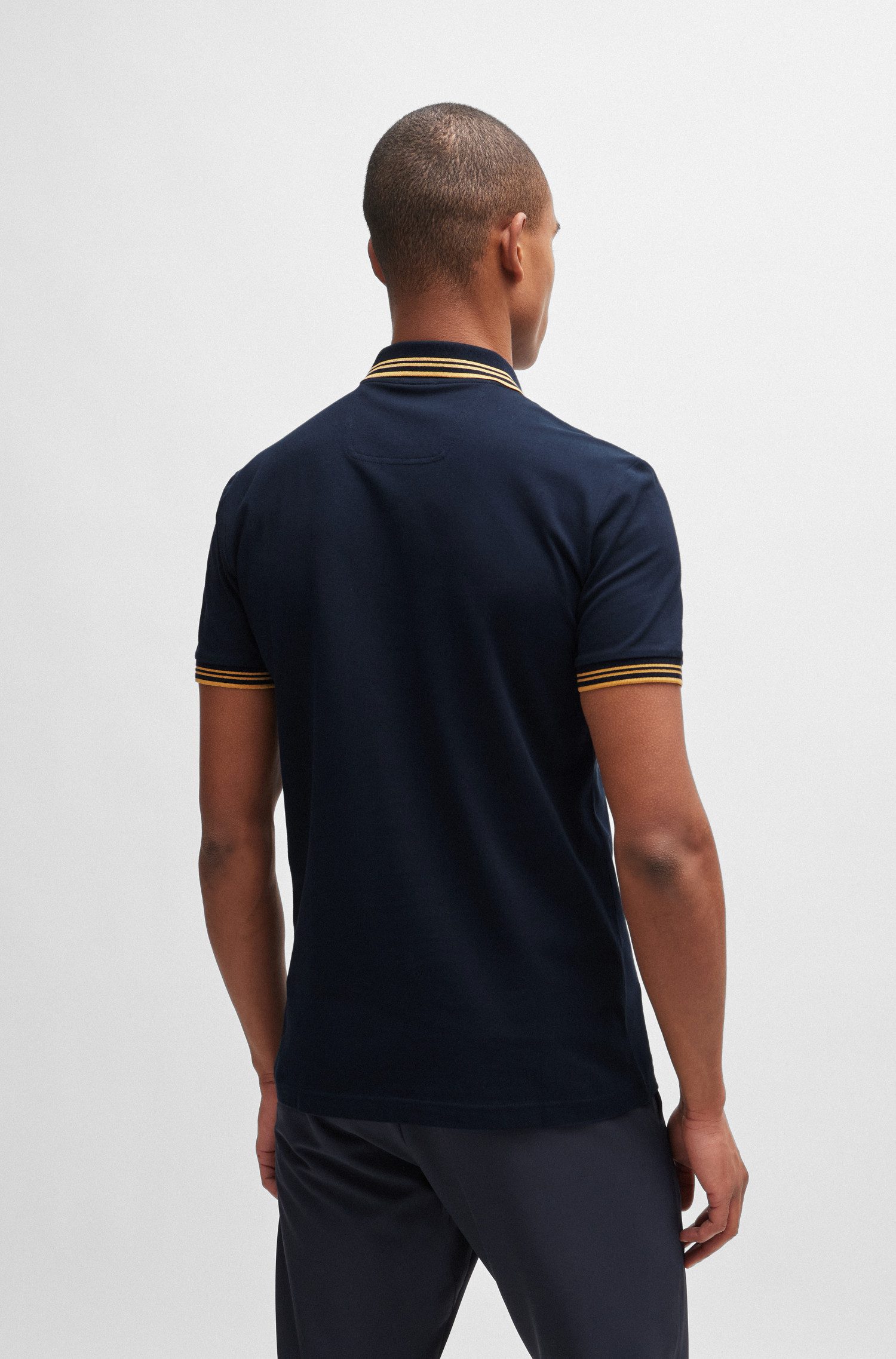 BOSS GREEN Poloshirt Paul met een polokraag