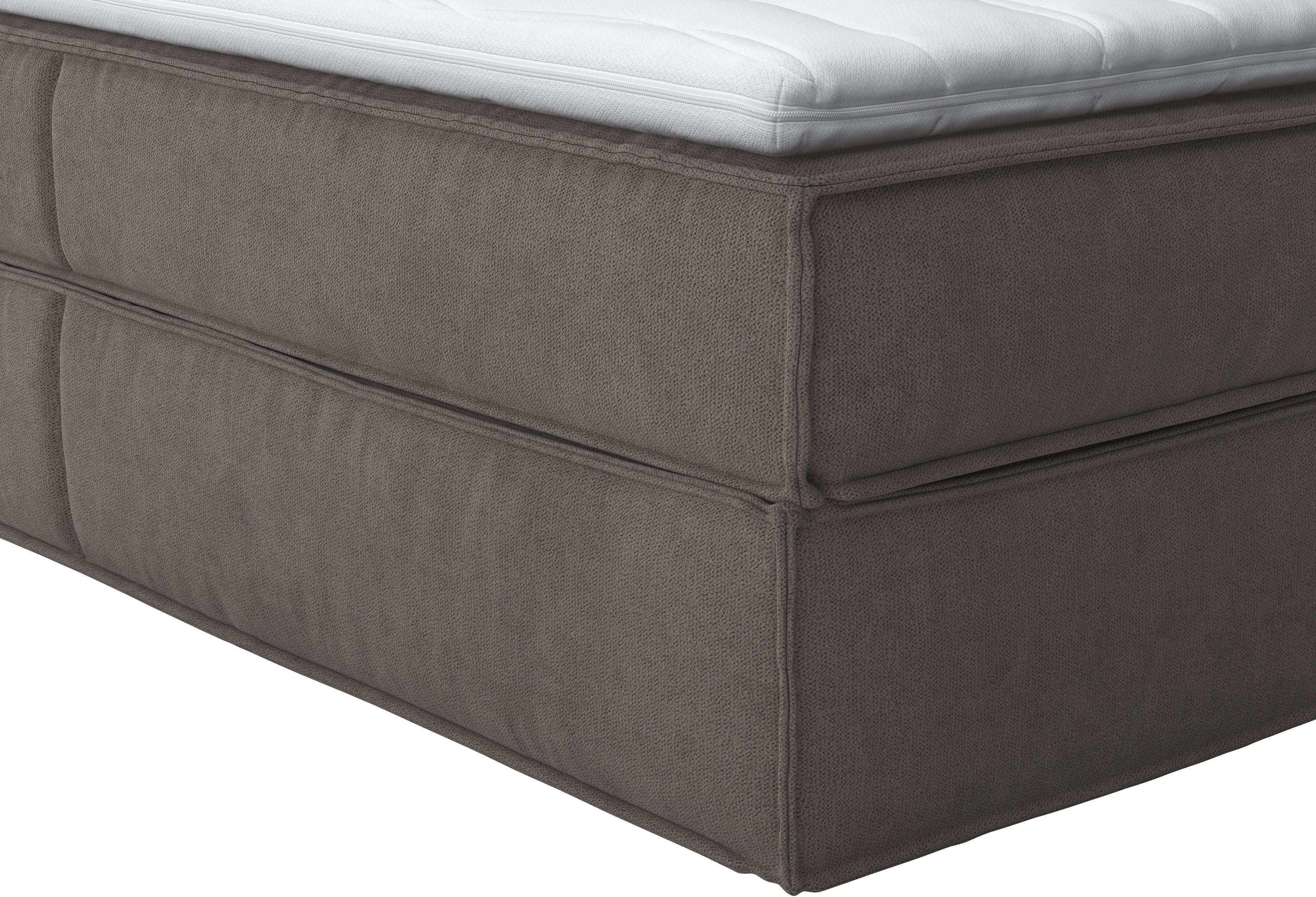 Home affaire Boxspring Milano Boxbed incl. topmatras, 2 matrassen, hardheden H2, H3 en H4 naar keuze