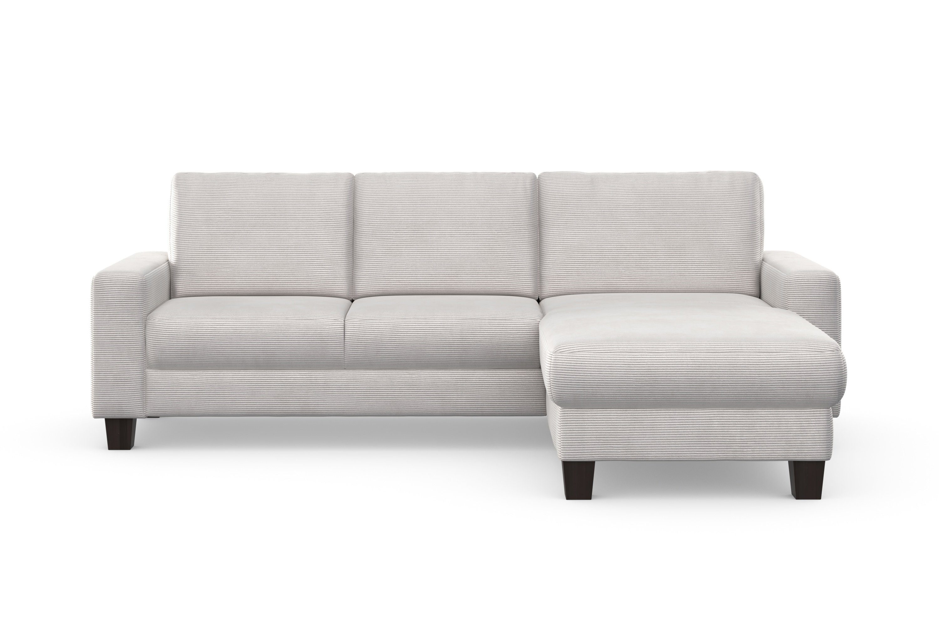 Home affaire Hoekbank Summer L-vorm met récamier, met of zonder slaapfunctie en bedkist, cordbekleding,