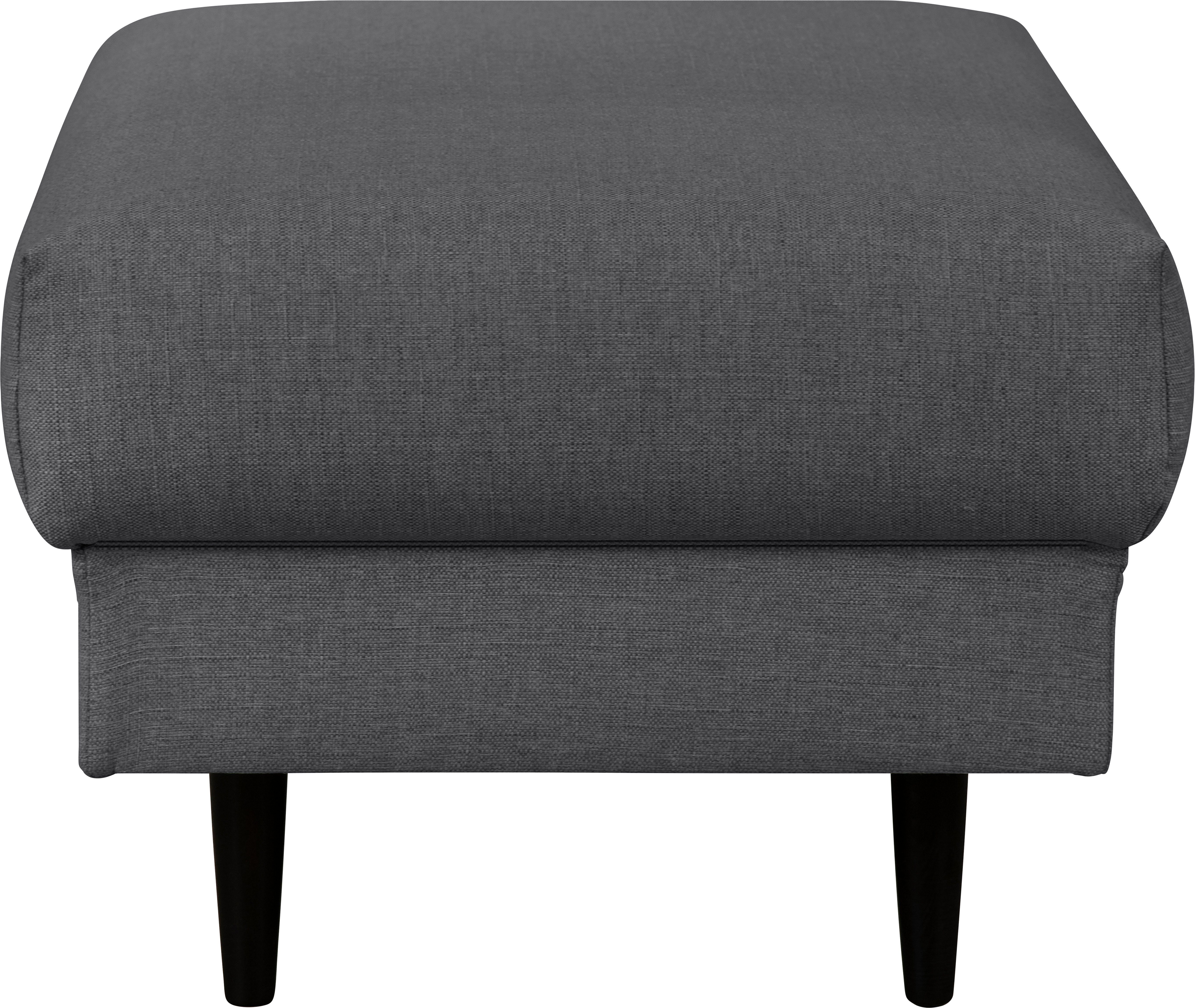 Home affaire Hocker VEYRAS zitpoef, afmetingen B/D/H: 90/65/46 cm met golvenondersteuning, passend bij de serie veyras