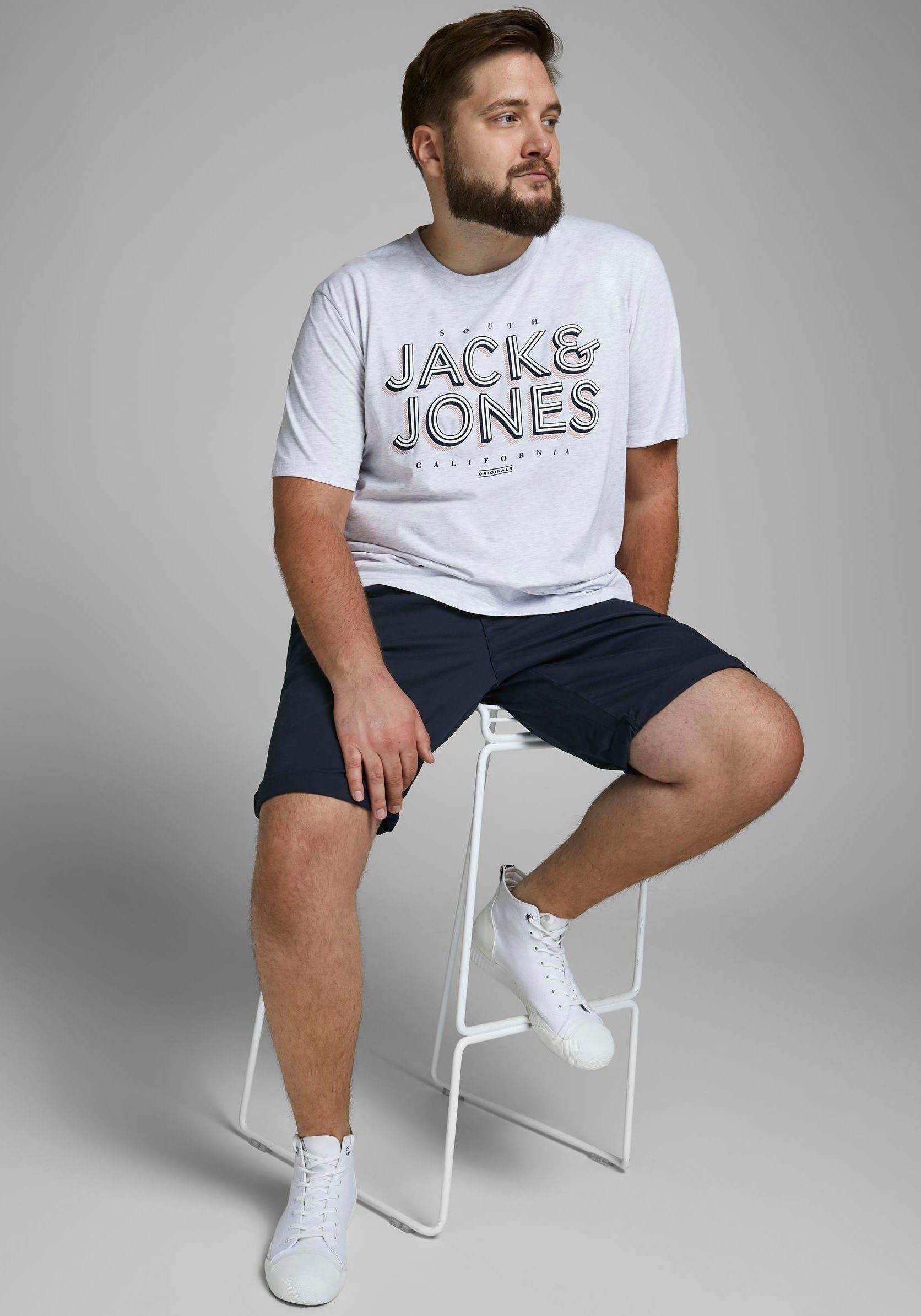 Jack & Jones PlusSize Chino-short BOWIE SHORTS Tot wijdte 48