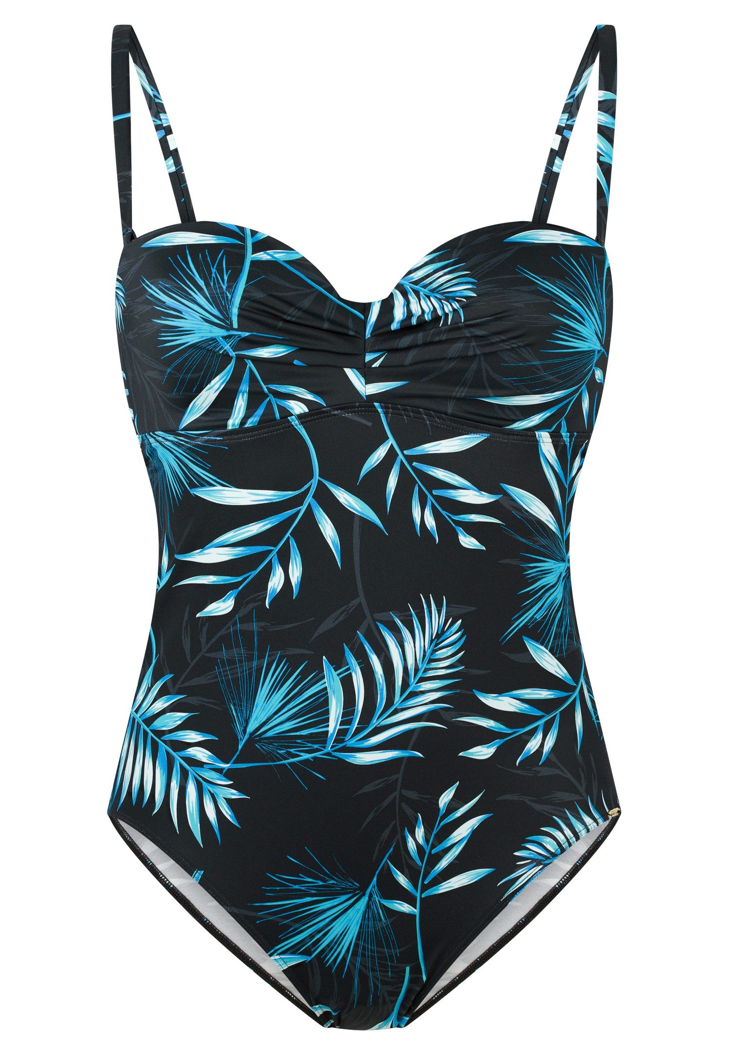 Schiesser Badpak Aqua met schaal, variabele bandjes voor verschillende draagopties