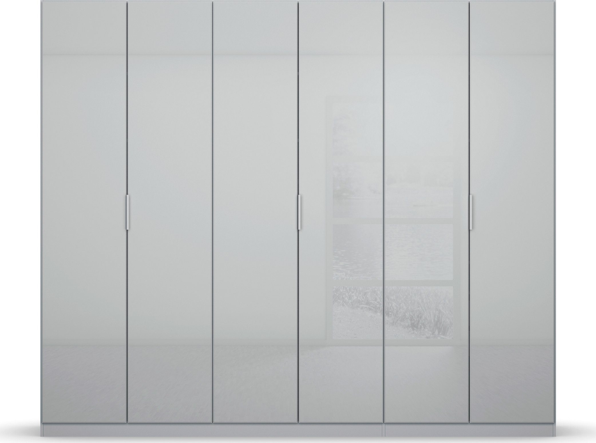 rauch Draaideurkast Kledingkast kast garderobe KOLUNA met hoogwaardige glasfront