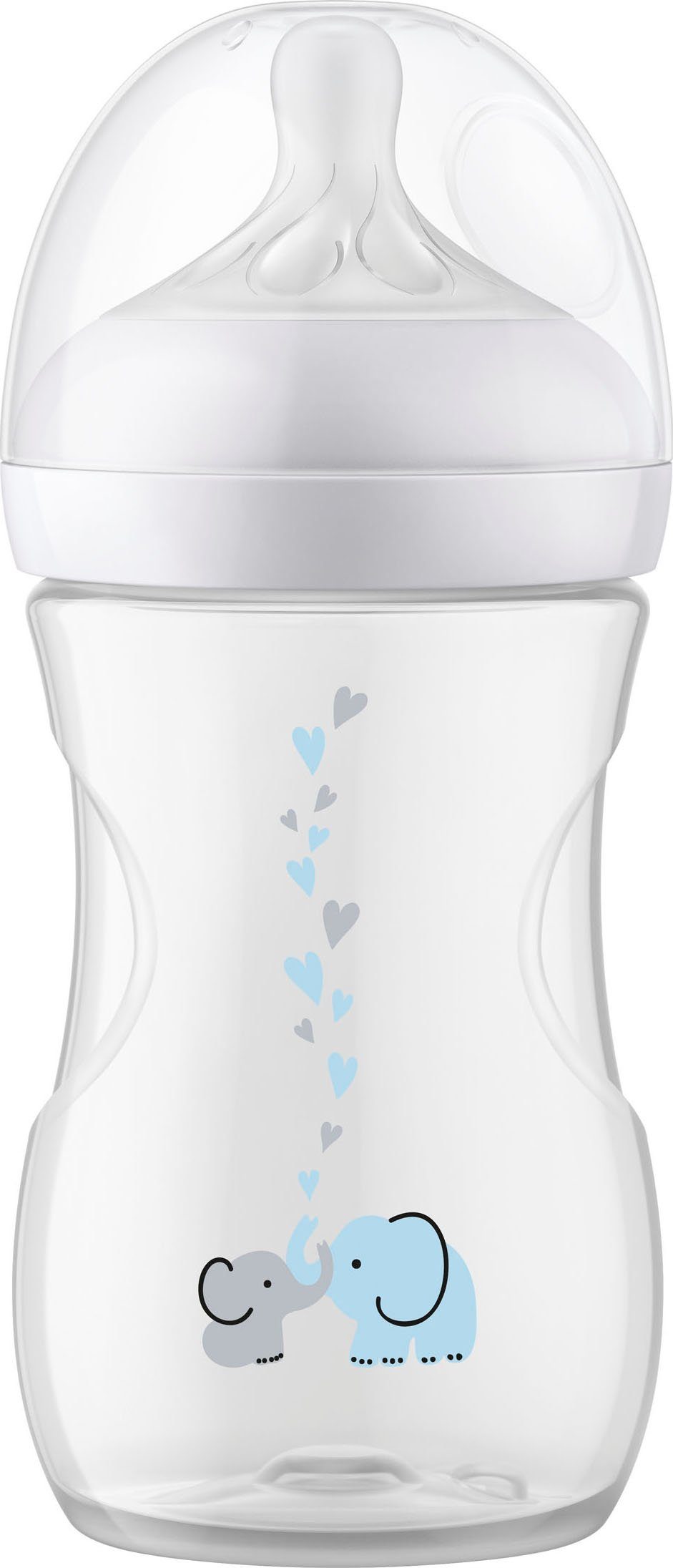 Philips AVENT Babyfles Natural Response SCY673/81 met het airfree-ventiel, 260 ml, vanaf de 1e maand