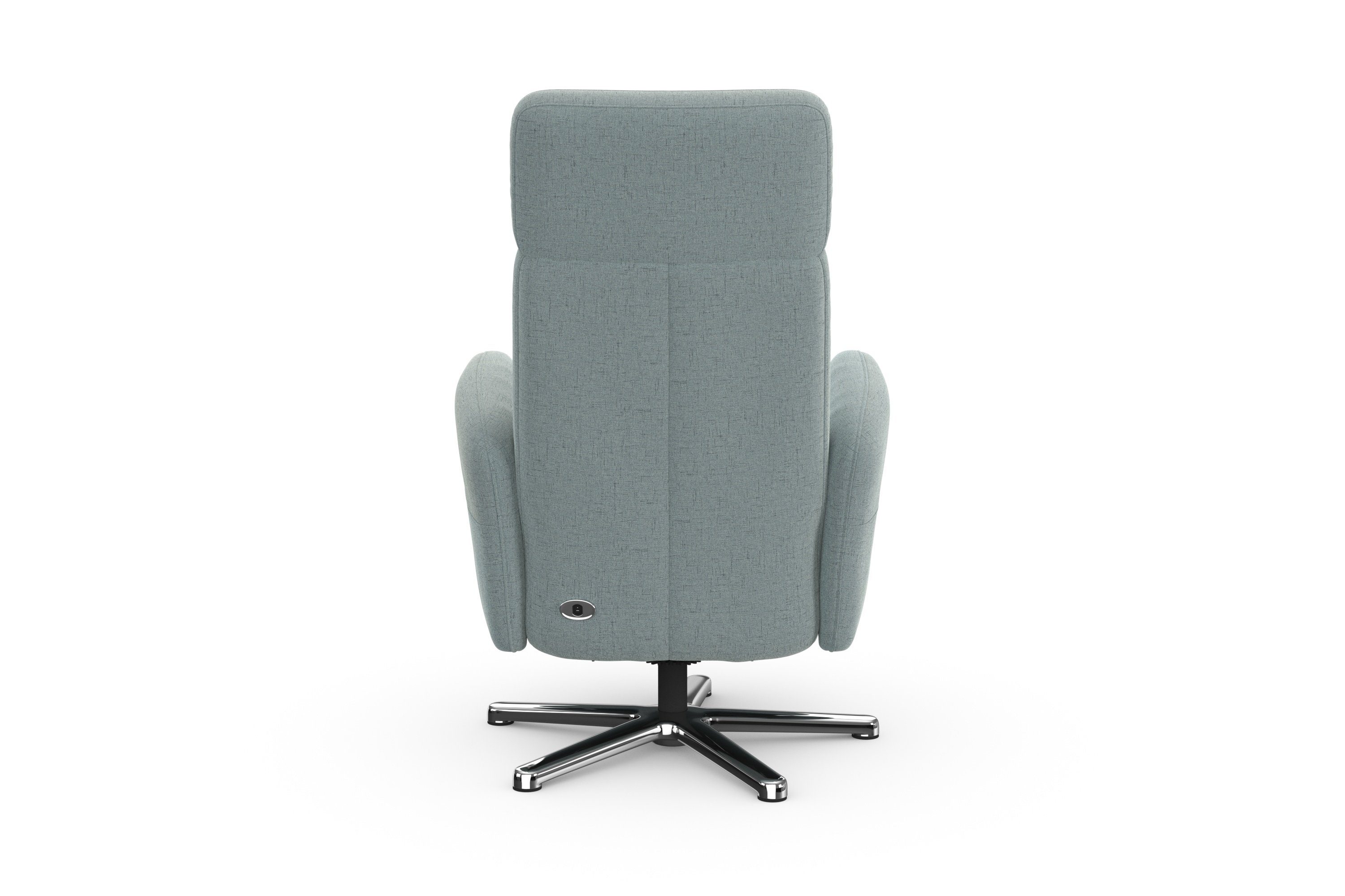 sit&more Relaxfauteuil Grenoble, incl. hoofdsteunverstelling en bekabelde afstandsbediening