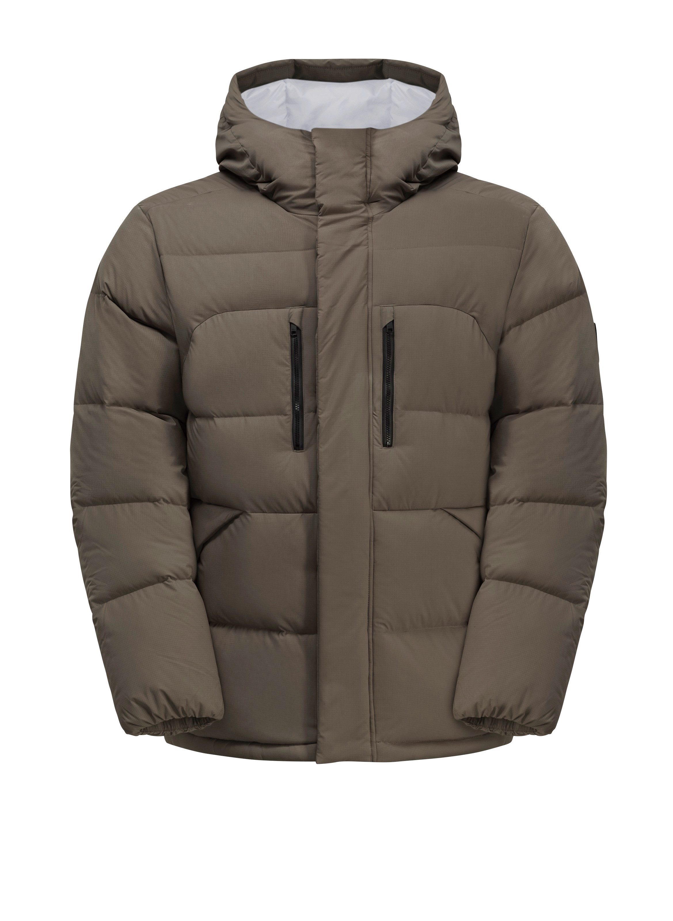 Jack Wolfskin Donsjack ROEMERTOR JKT M met een capuchon