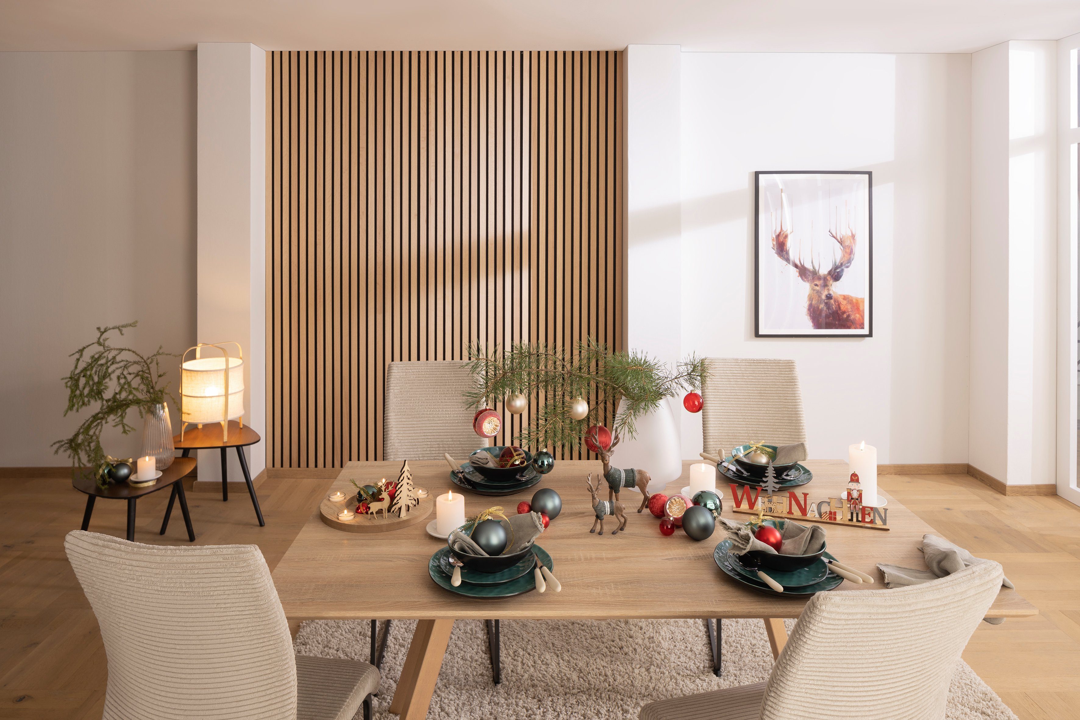 my home Tafelvaas Noema uit glas, met matte kleurstelling (1 stuk)