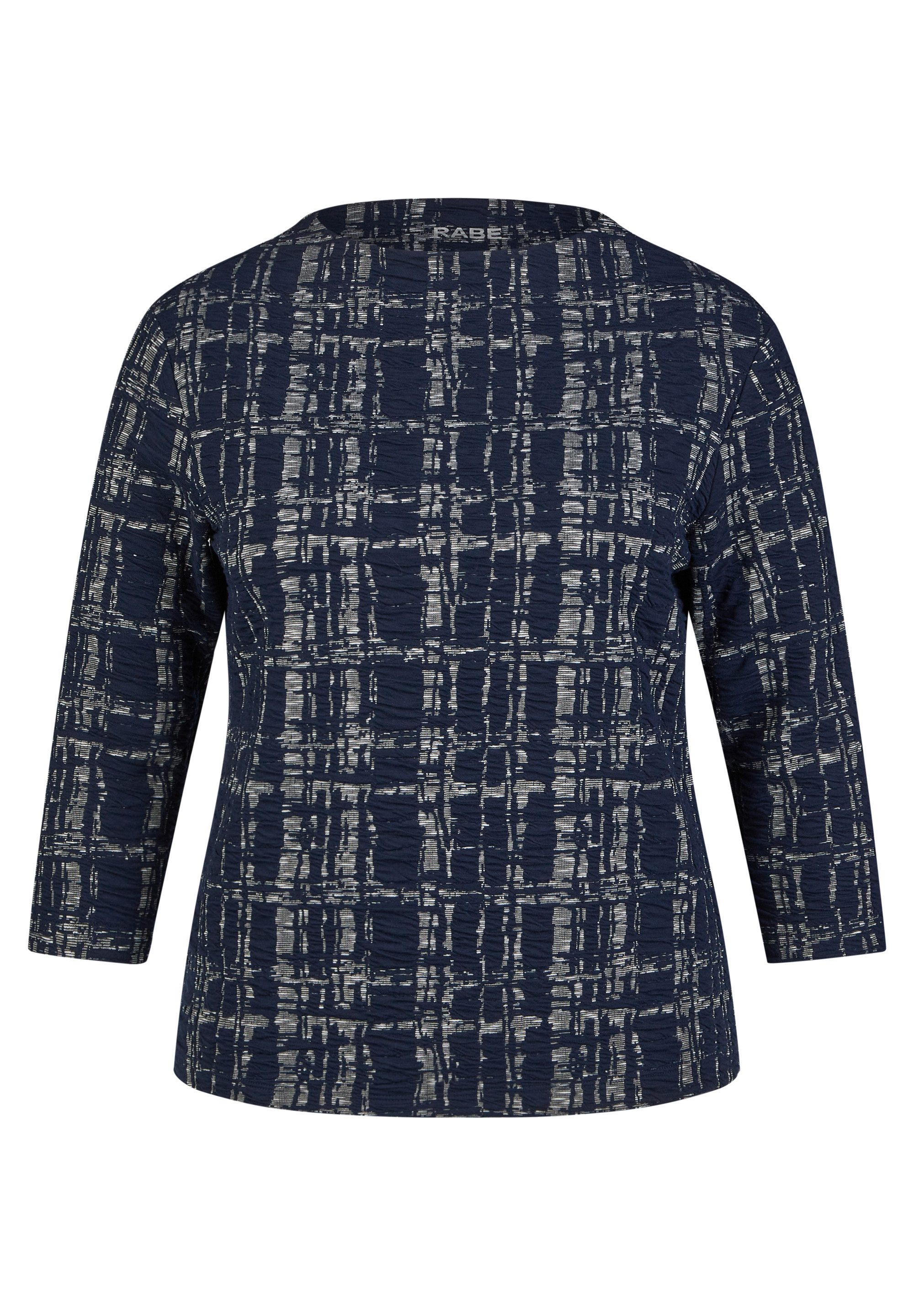 Rabe Shirt met 3/4 mouwen met grafisch patroon