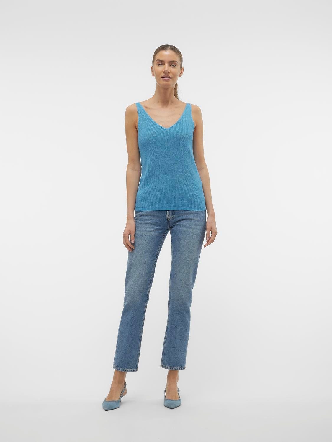 Vero Moda Gebreide top VMNEWLEX SUN SL TOP GA NOOS