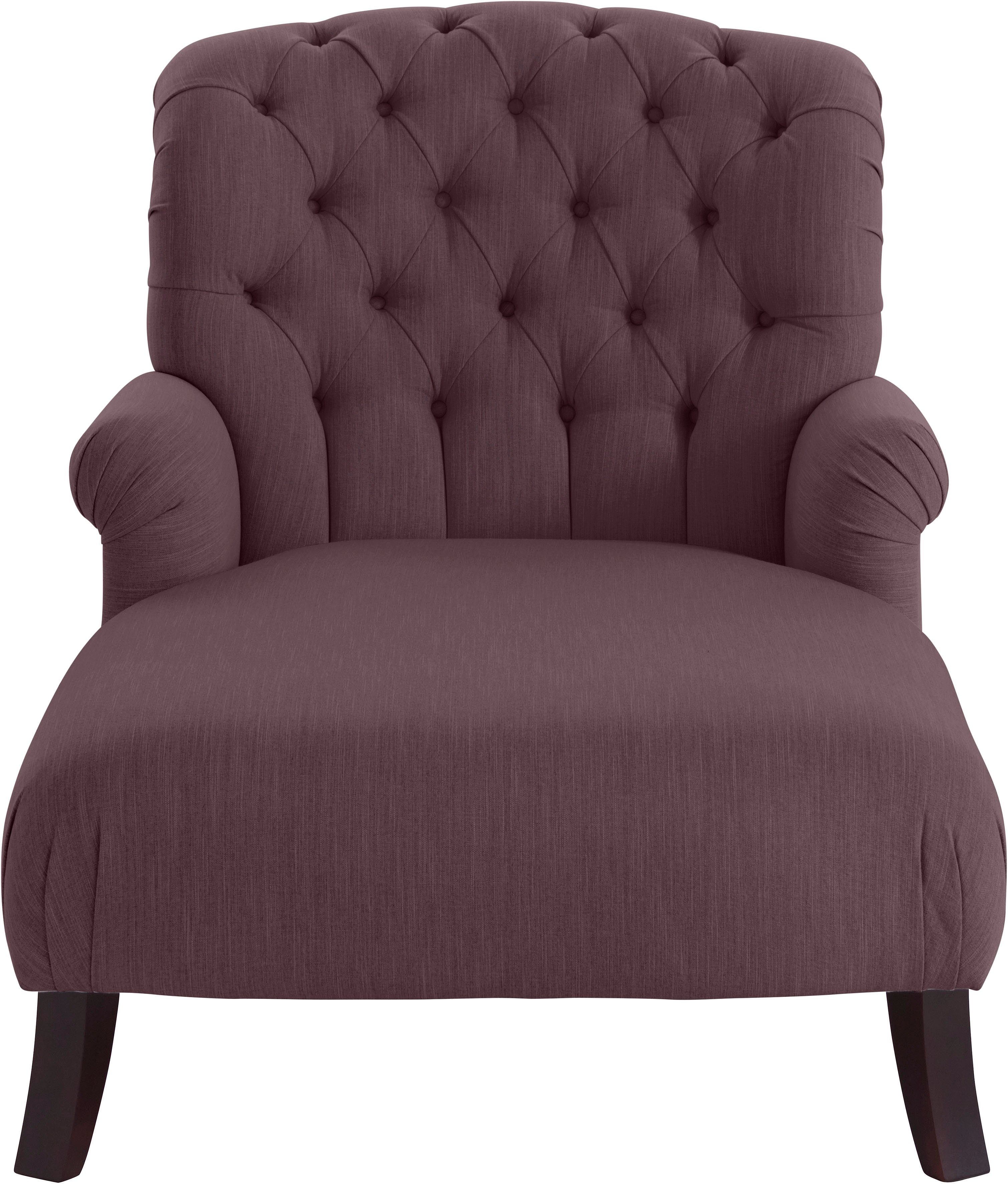 Guido Maria Kretschmer Home&Living Loveseat Amiens fauteuil loungefauteuil met prachtige capitonnage achter