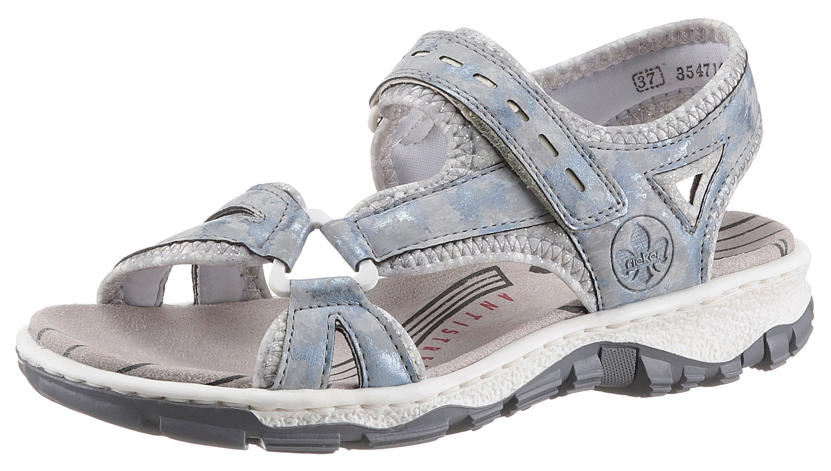 NU 20% KORTING: Rieker sandalen in gebruikte look