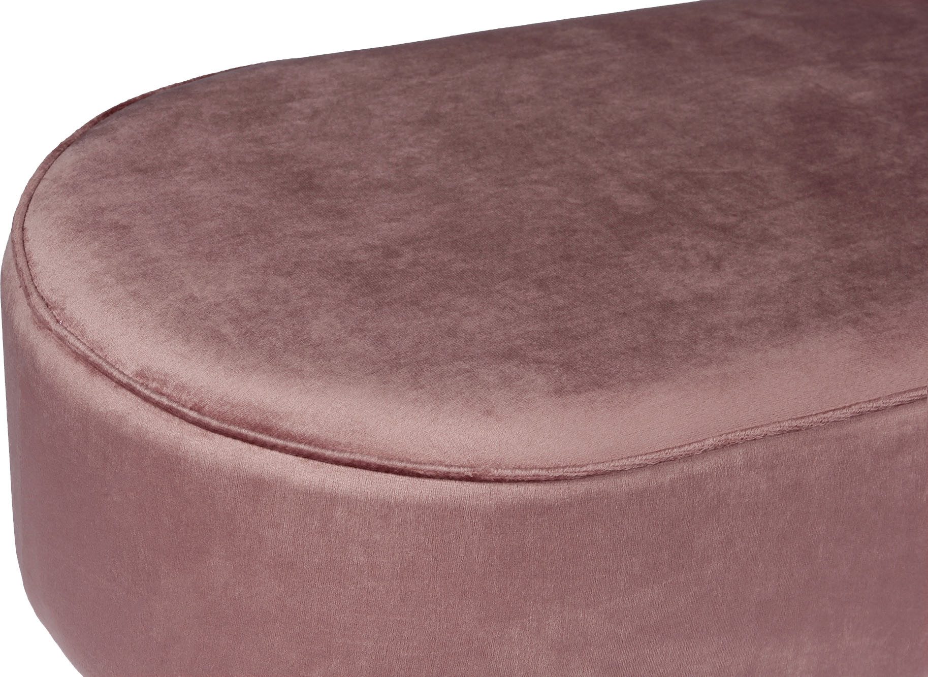 Kayoom Zitbank Pera 225, elegante uitstraling door goudkleurige frame, comfortabele bekleding (1 stuk)