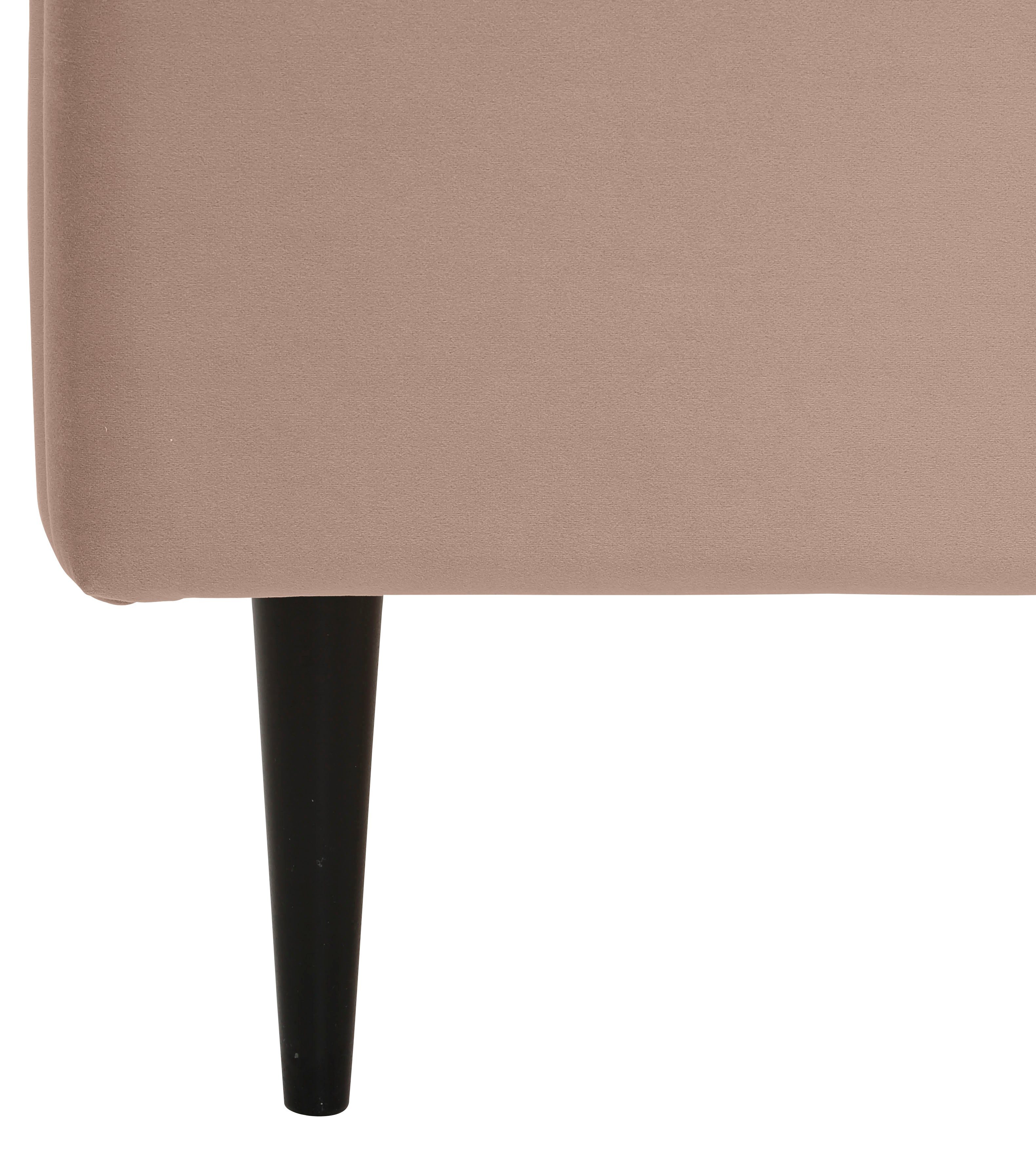 Lüttenhütt Gestoffeerd bed Femmy prettig bekleed hoofdbord met decoratief regenboogmotief