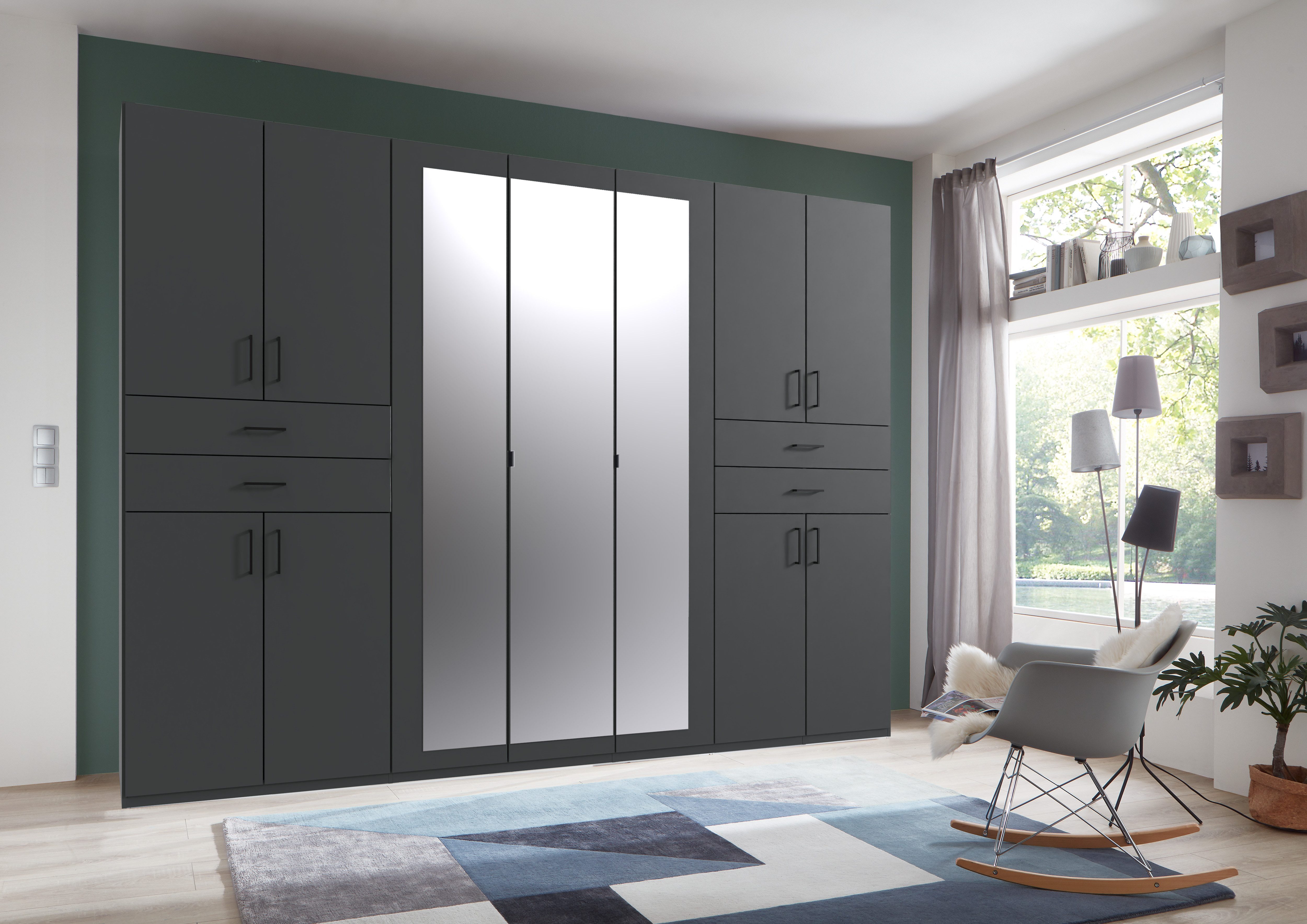 Wimex Kledingkast Taiga kledingkast met spiegel OTTOs Choice besteller met lades op comfortabele hoogte, garderobe slaapkamerkast