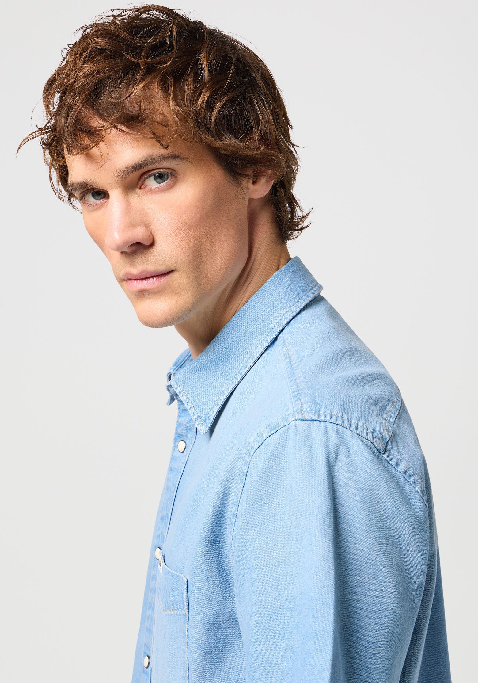 Wrangler Overhemd met korte mouwen KA 1 PKT SHIRT