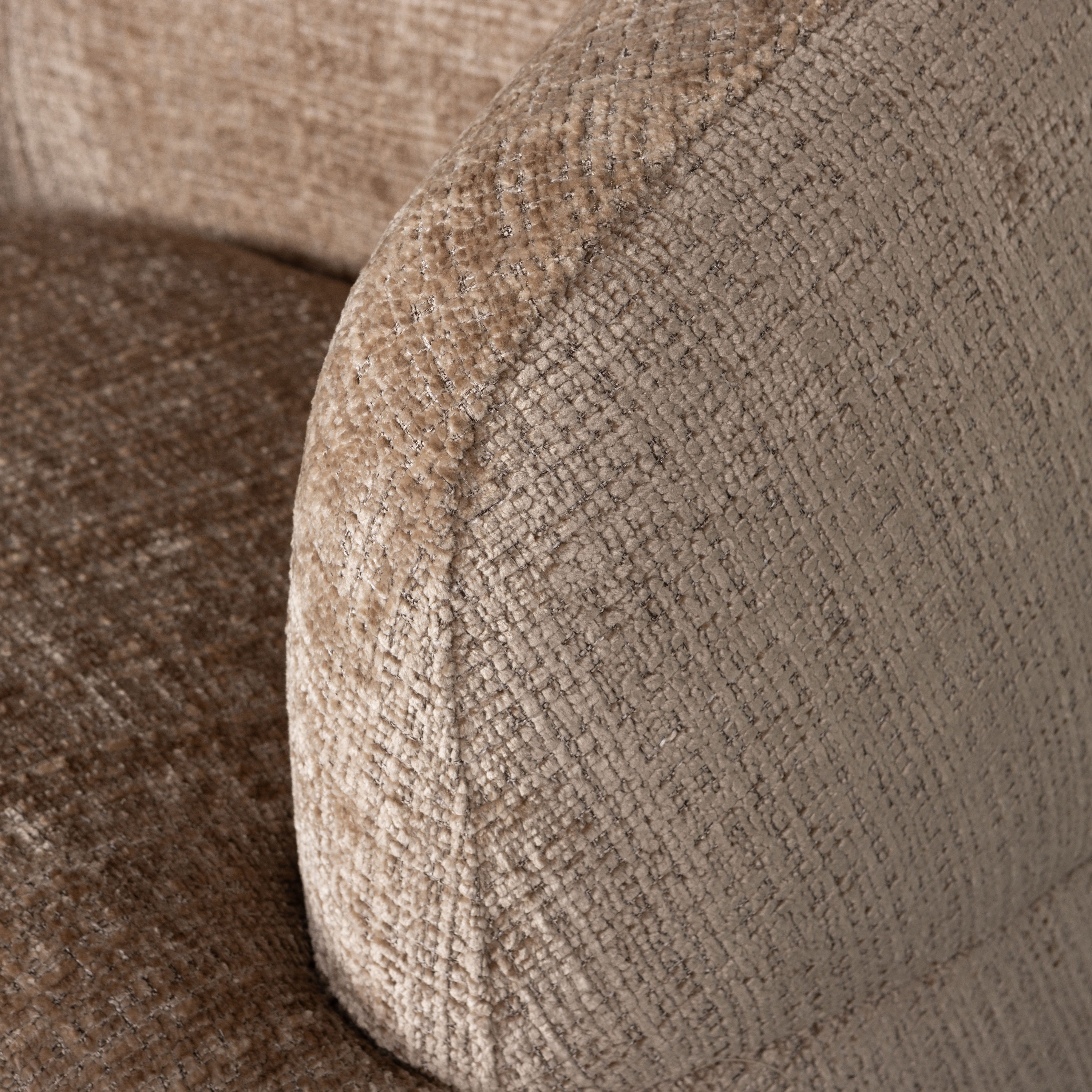 WOOOD Draaibare fauteuil Woolly ronde vorm, in elke richting draaibaar! breedte 84 cm