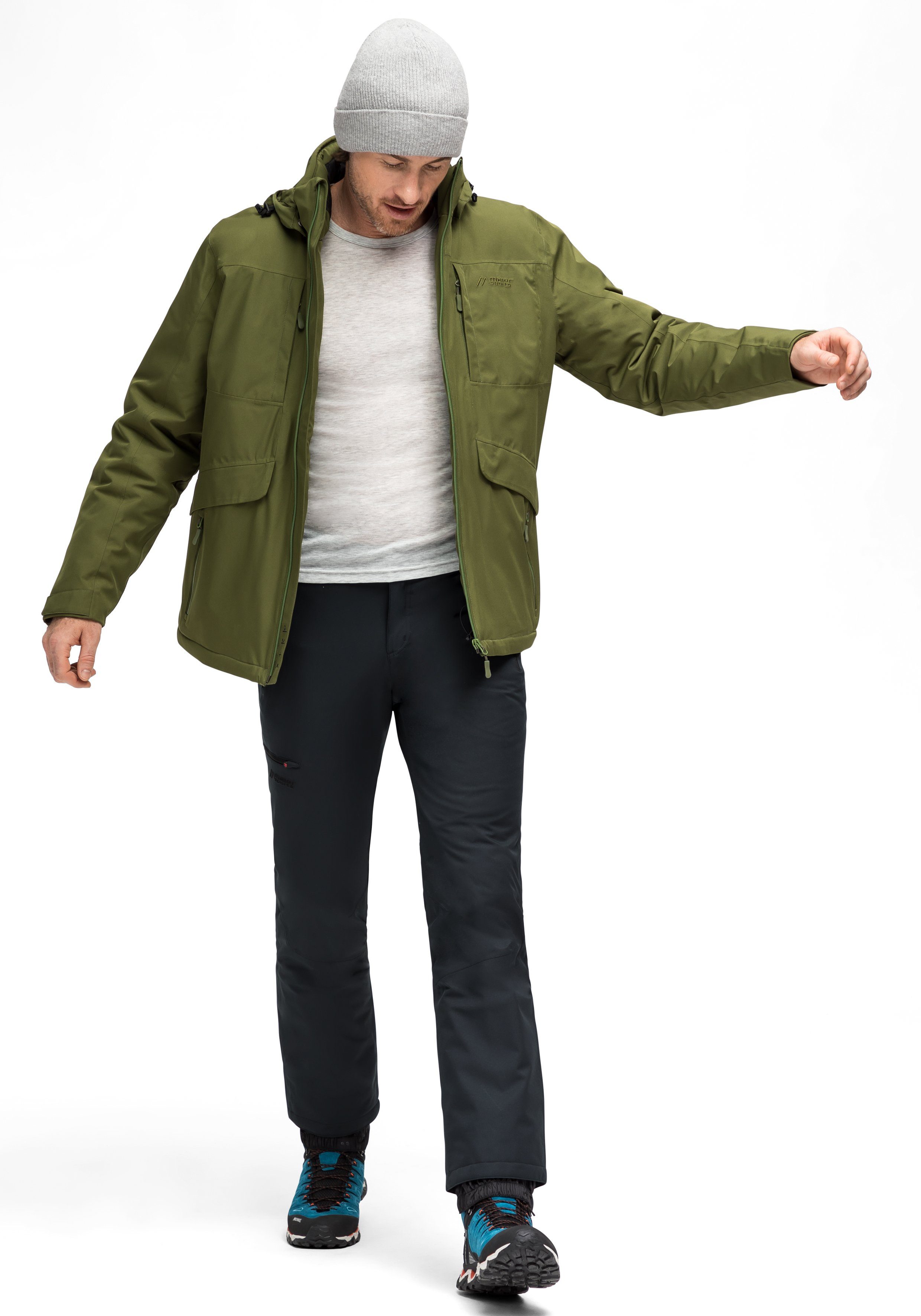 Maier Sports Functionele broek Dunit M Warm en waterdicht, voor sneeuw en regen