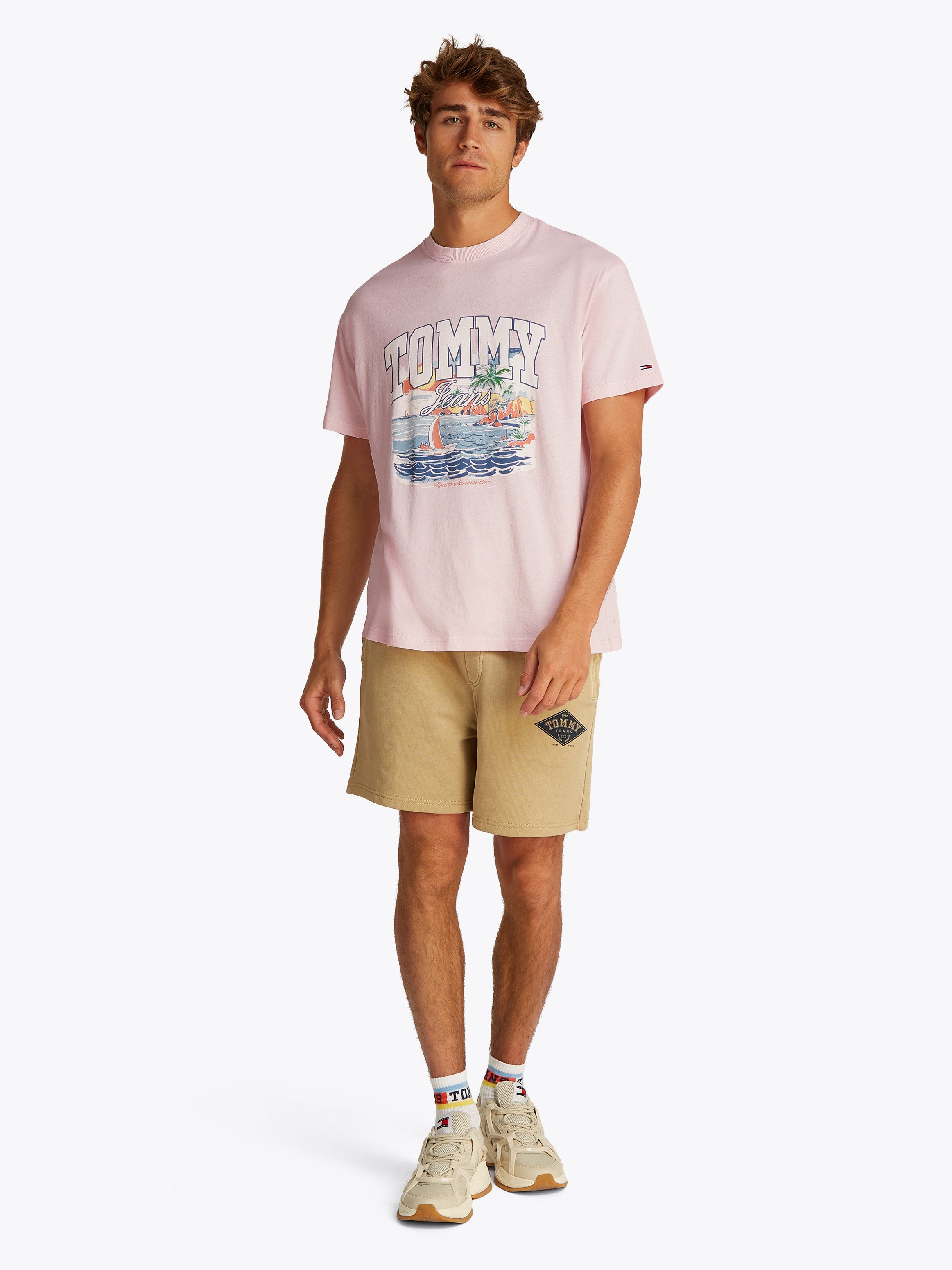 TOMMY JEANS T-shirt TJM RLX ARCH SAILING SS TEE EXT