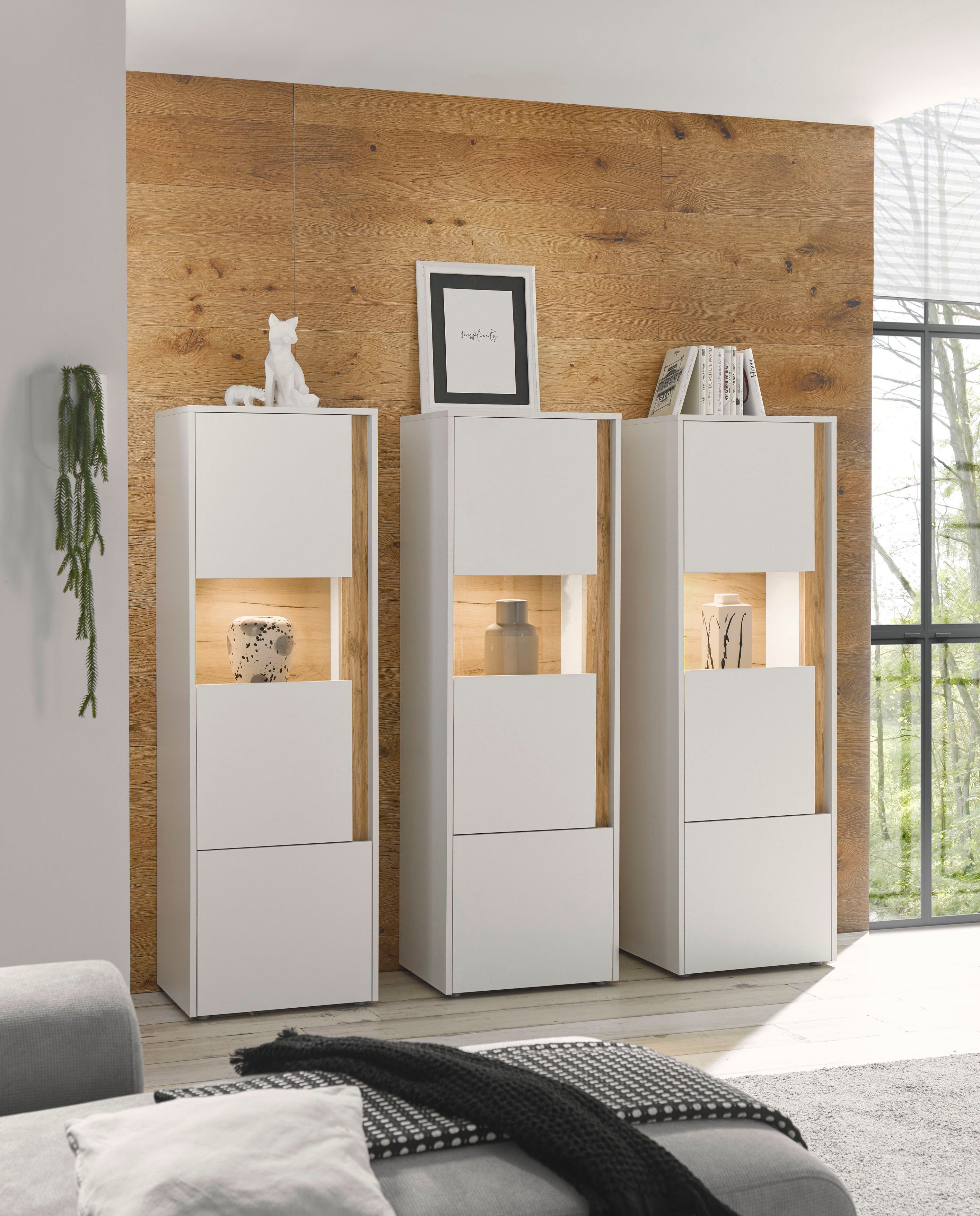 INOSIGN Wandmeubel City/Giron Hoogte ca. 155 cm (set, 3-delig)
