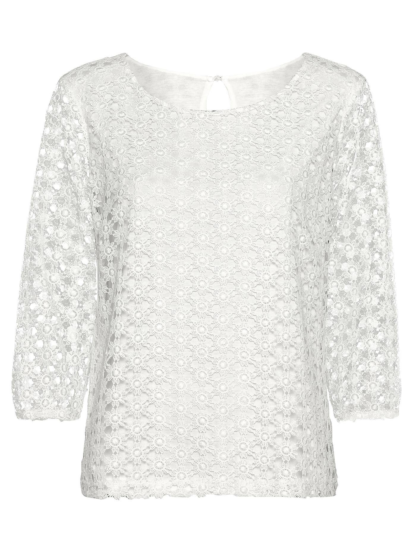 Lady Kanten Shirt (1-delig)