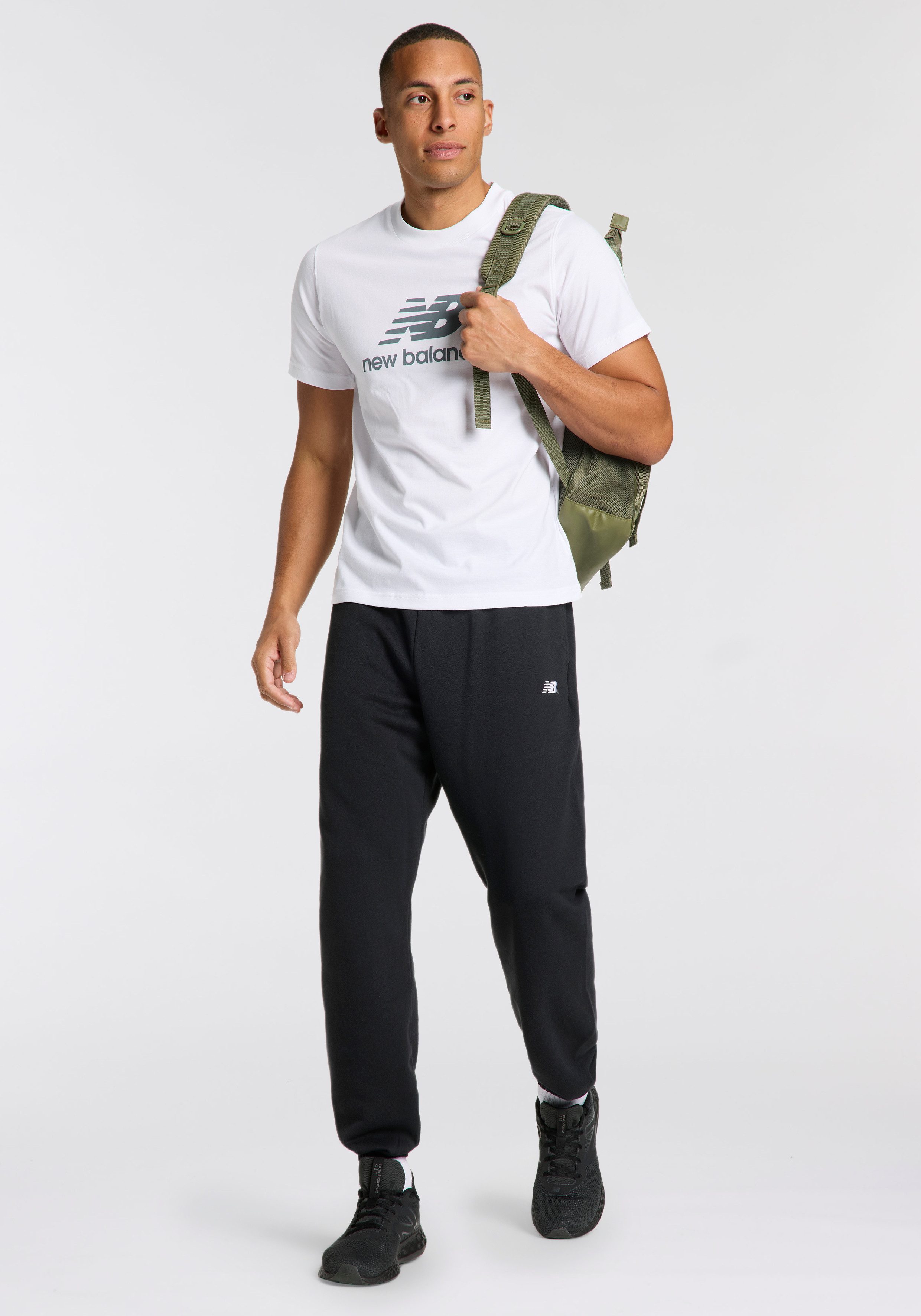 New Balance T-shirt Sport Essentials logo T-shirt NB NAVY