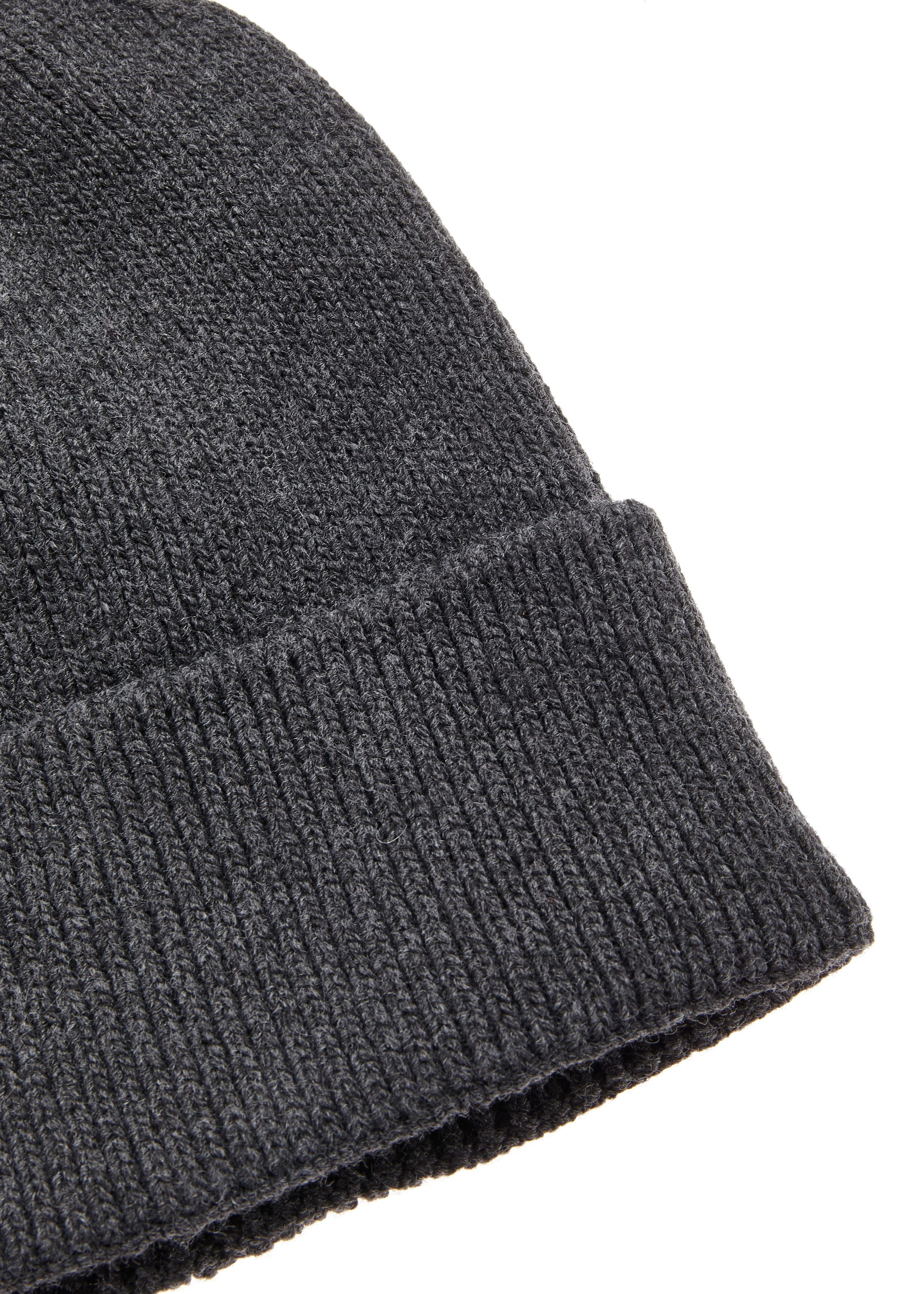 Lascana Gebreide muts Beanie met omslag, wintermuts, herfstmuts, muts, fijn breiwerk