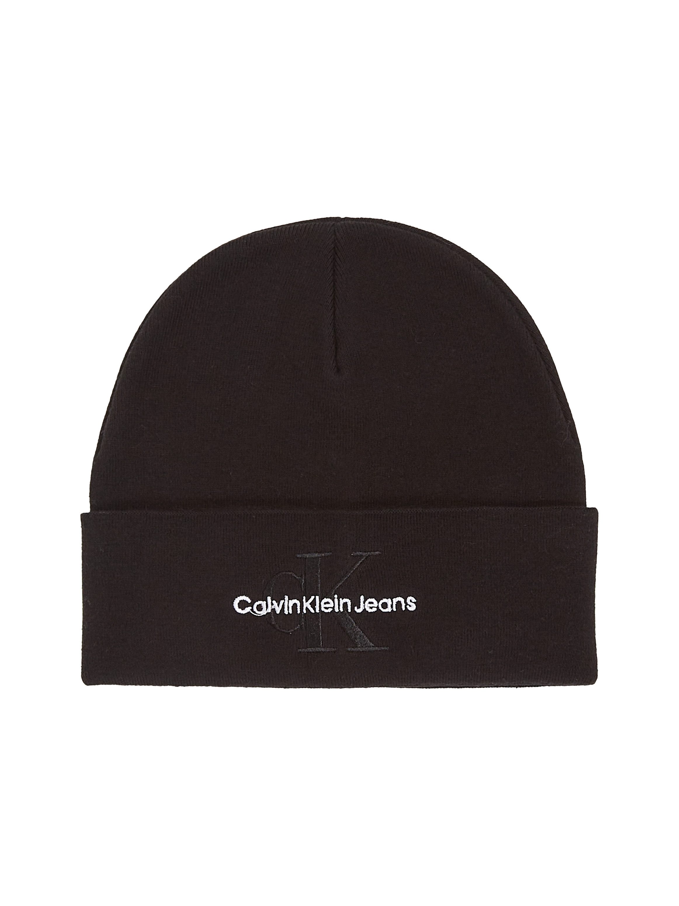 Calvin Klein Beanie MONOLOGO EMBRO BEANIE