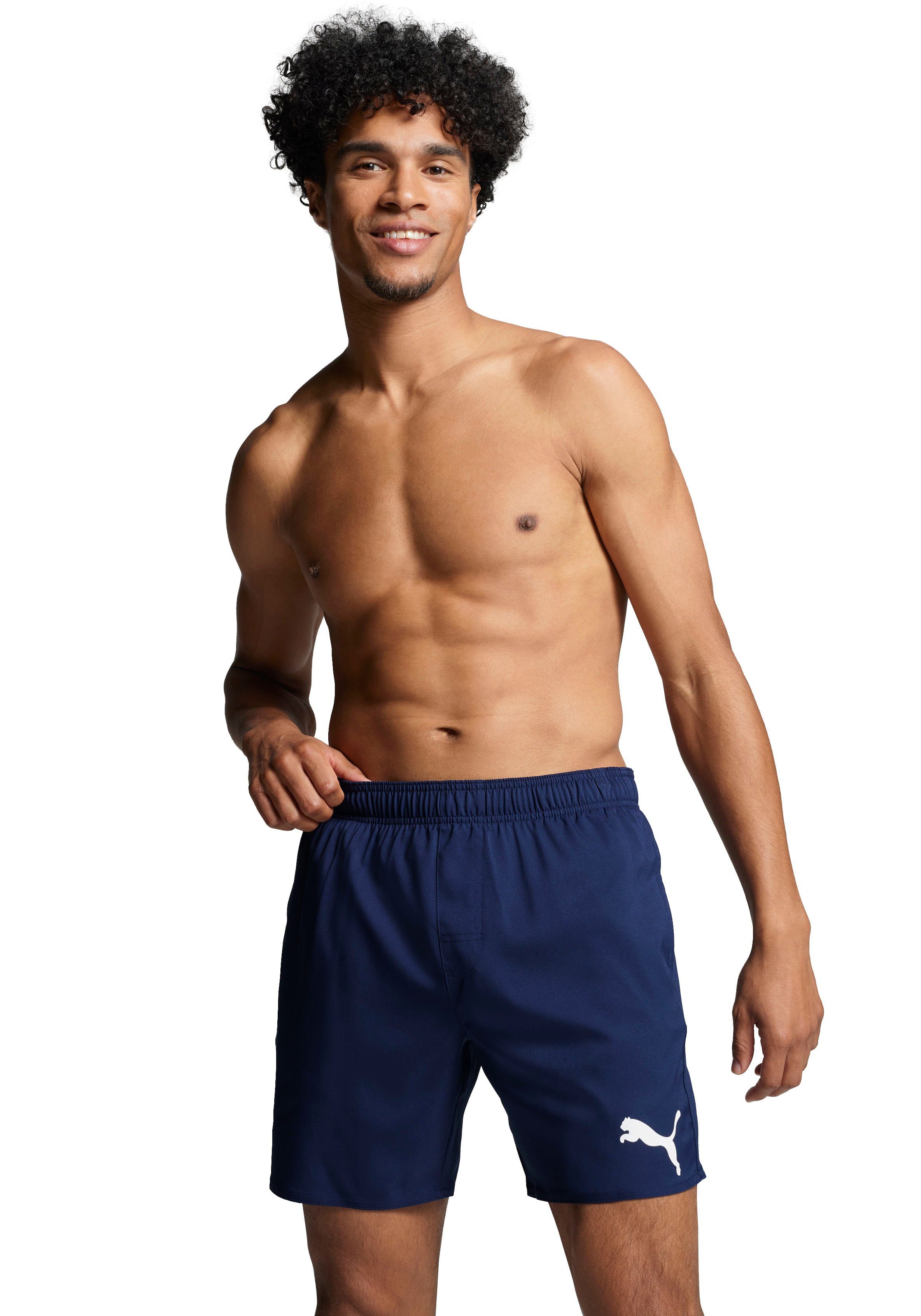 PUMA Zwemshort met elastische taille