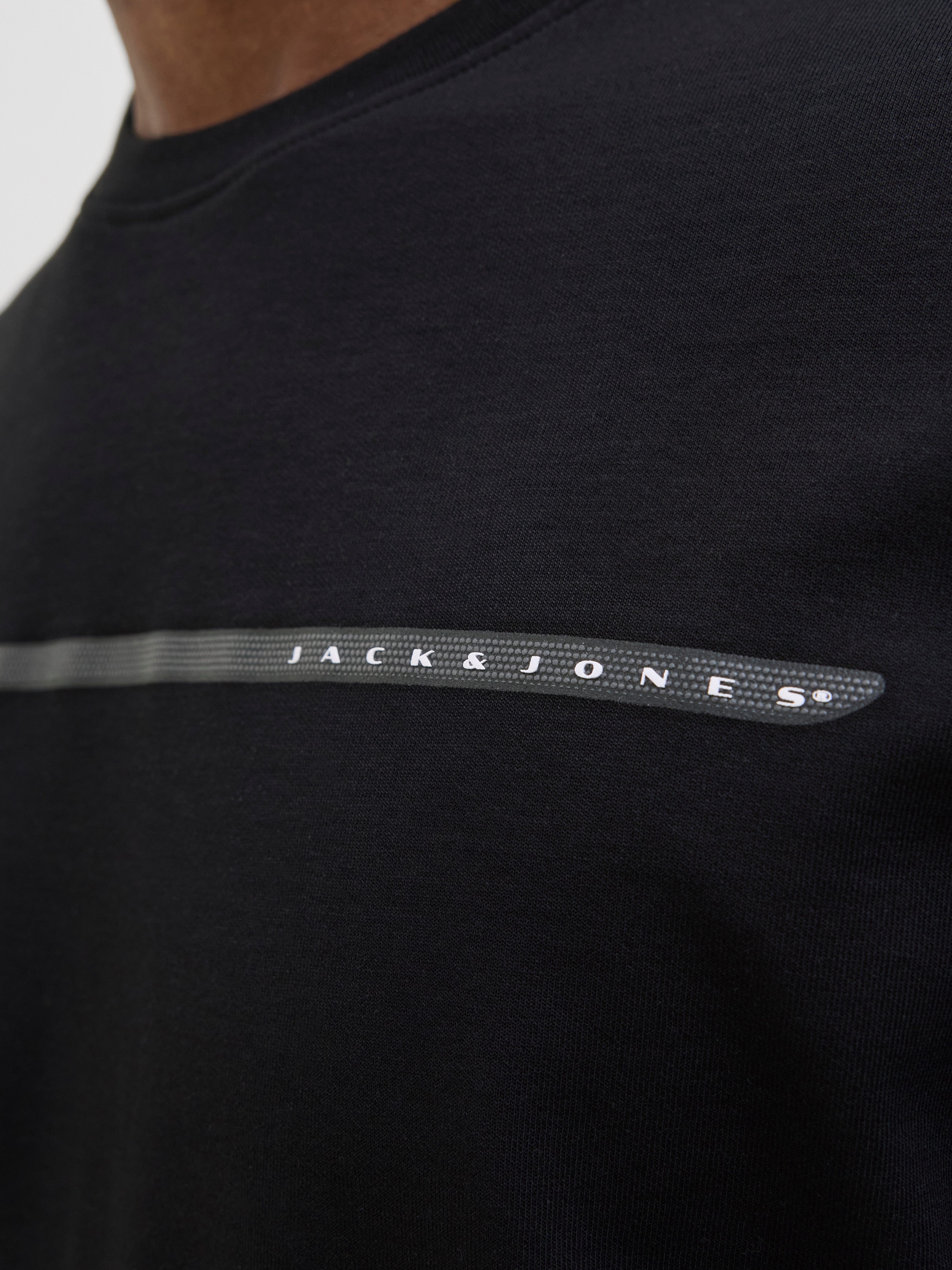 Jack & Jones T-shirt JCOFUSION FULL BRANDING TEE SS CREW NOOS