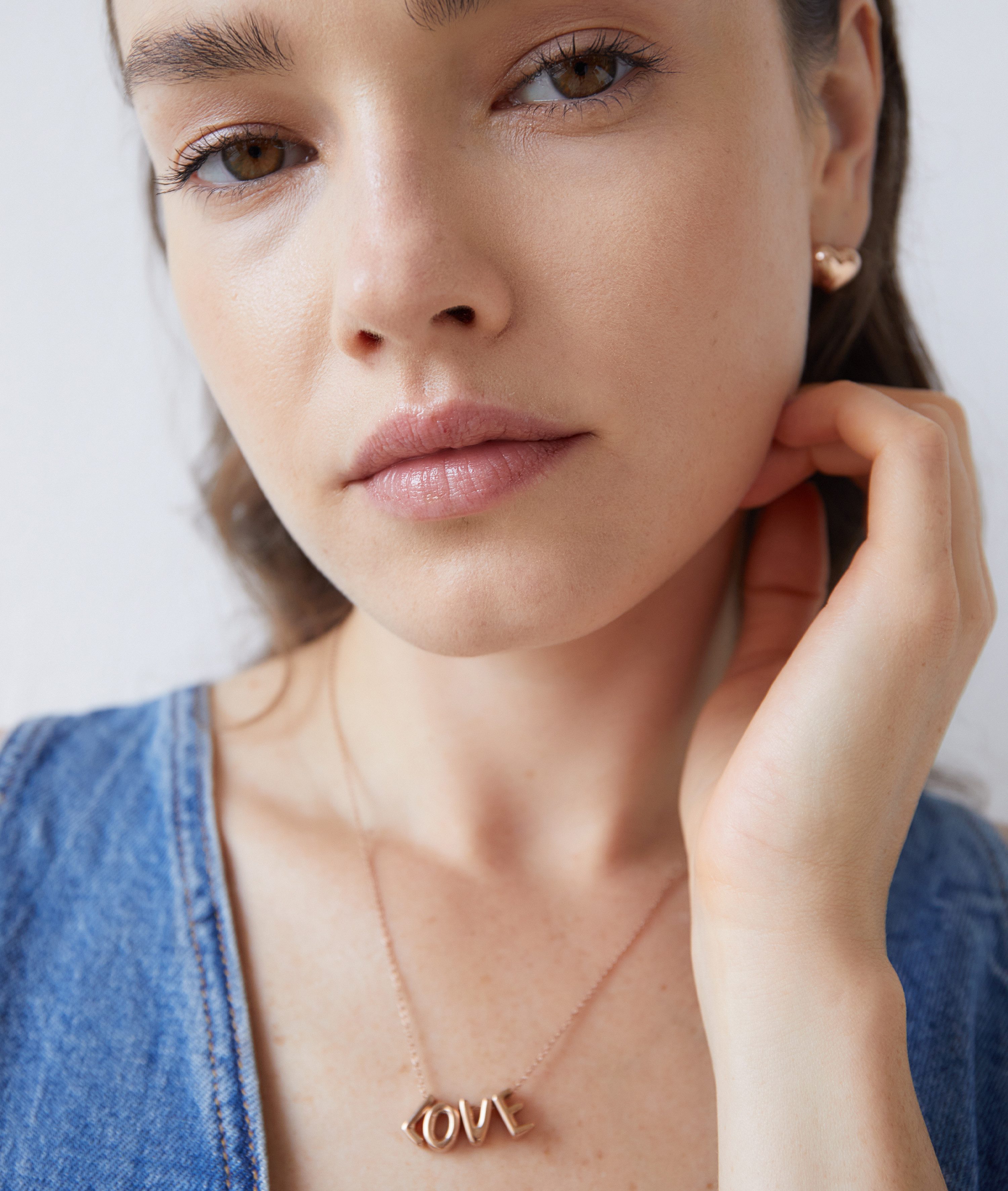 MUSTANG Paar oorstekers Sieraad Geschenk Roestvrijstalen Oorbellen Puffy Heart Hart