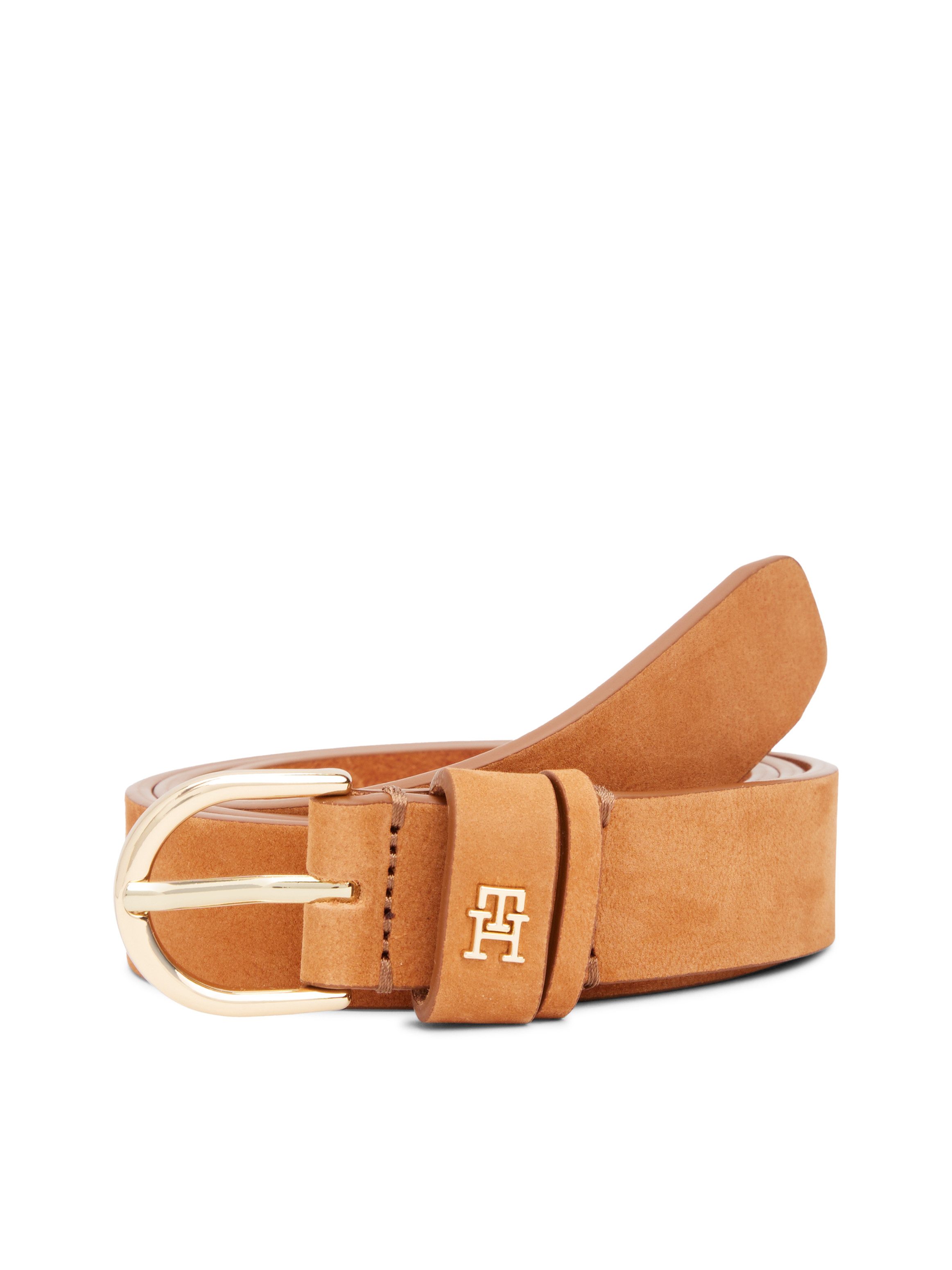 Tommy Hilfiger Leren riem ESSENTIAL EFFORTLESS 2.5 NUBUCK