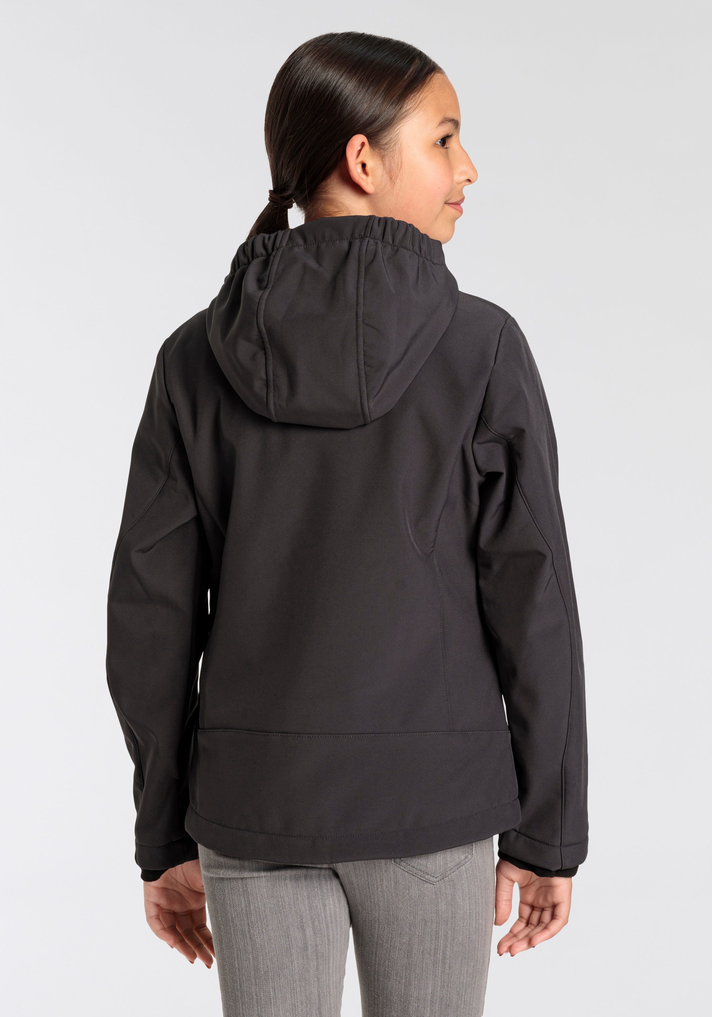 CMP Softshell-jack KID G JACKET FIX HOOD voor kinderen43405465 Ademend & waterafstotend & windafstotend & voor kinderen