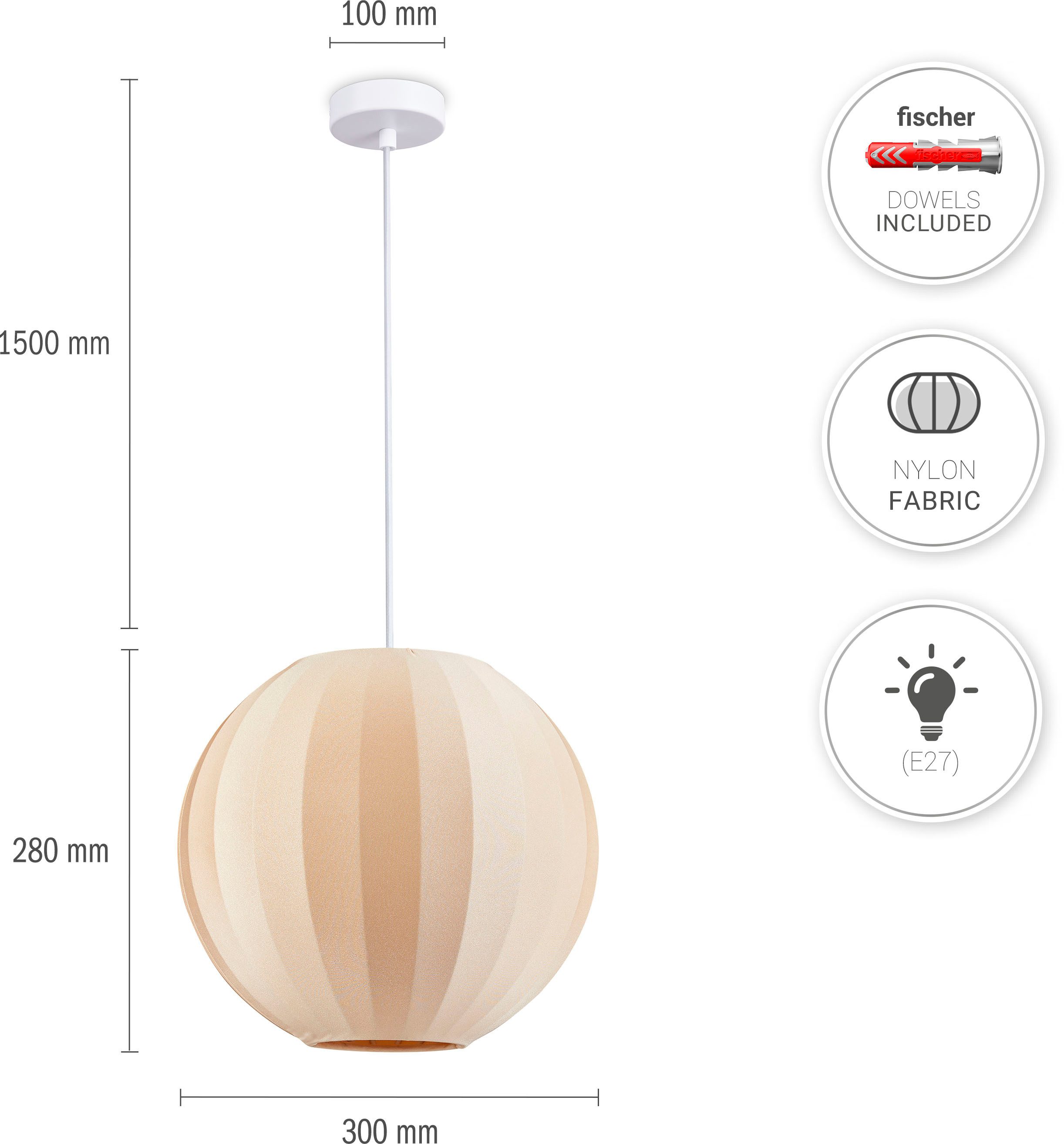 Paco Home Hanglamp HUGO PD1
