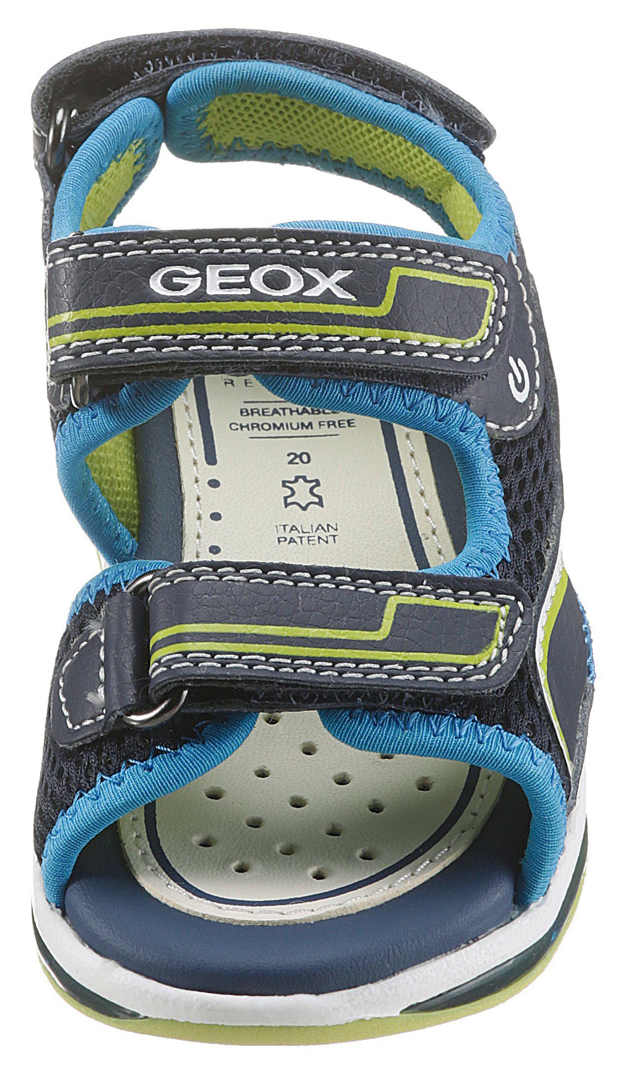 voorzien Minimaliseren bereiden Geox Kids Sandalen Todo Boy schoen met knipperlichtje met 3  klittenbandsluitingen makkelijk gekocht | OTTO