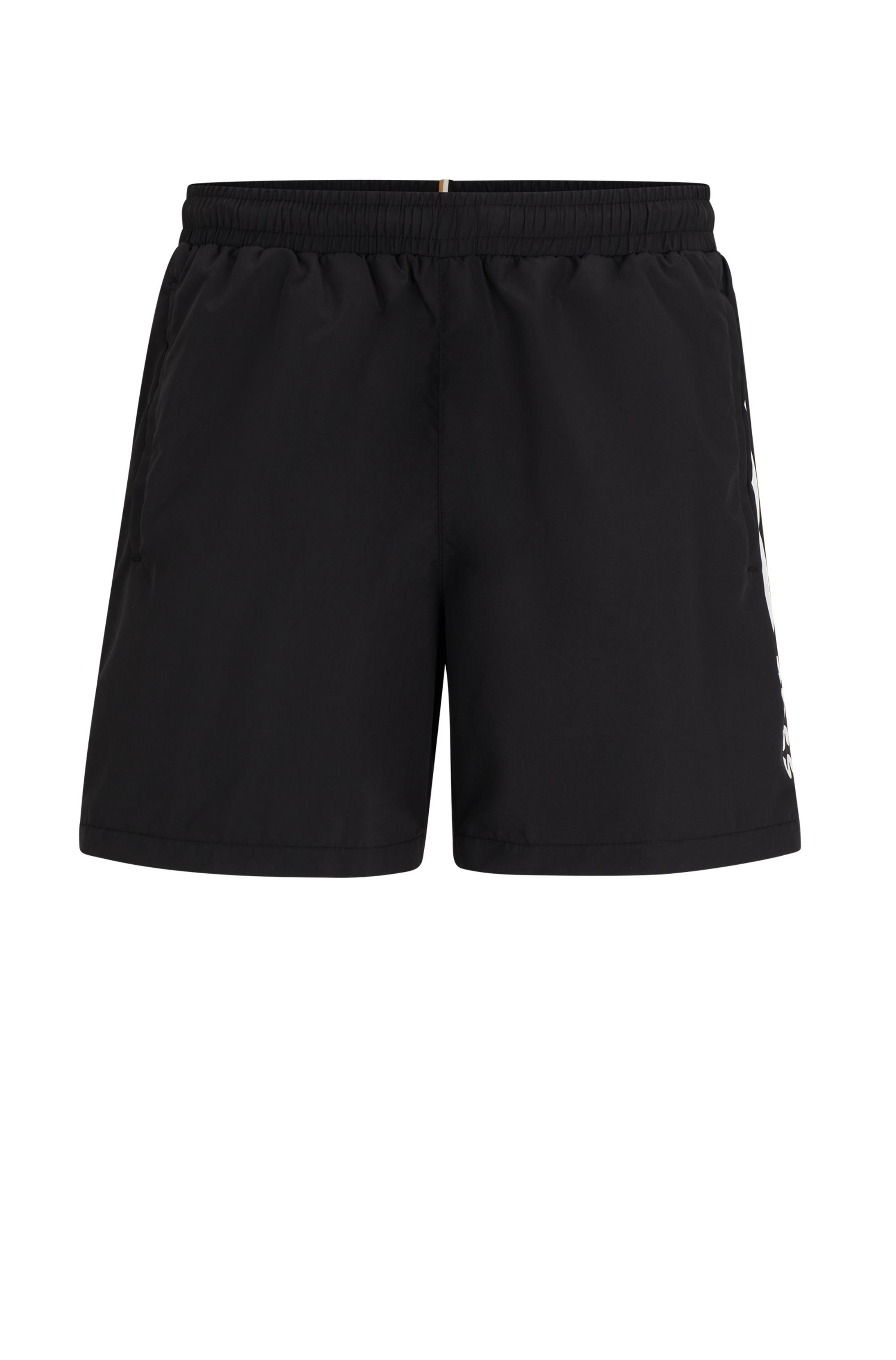 BOSS zwemshort Dolphin zwart