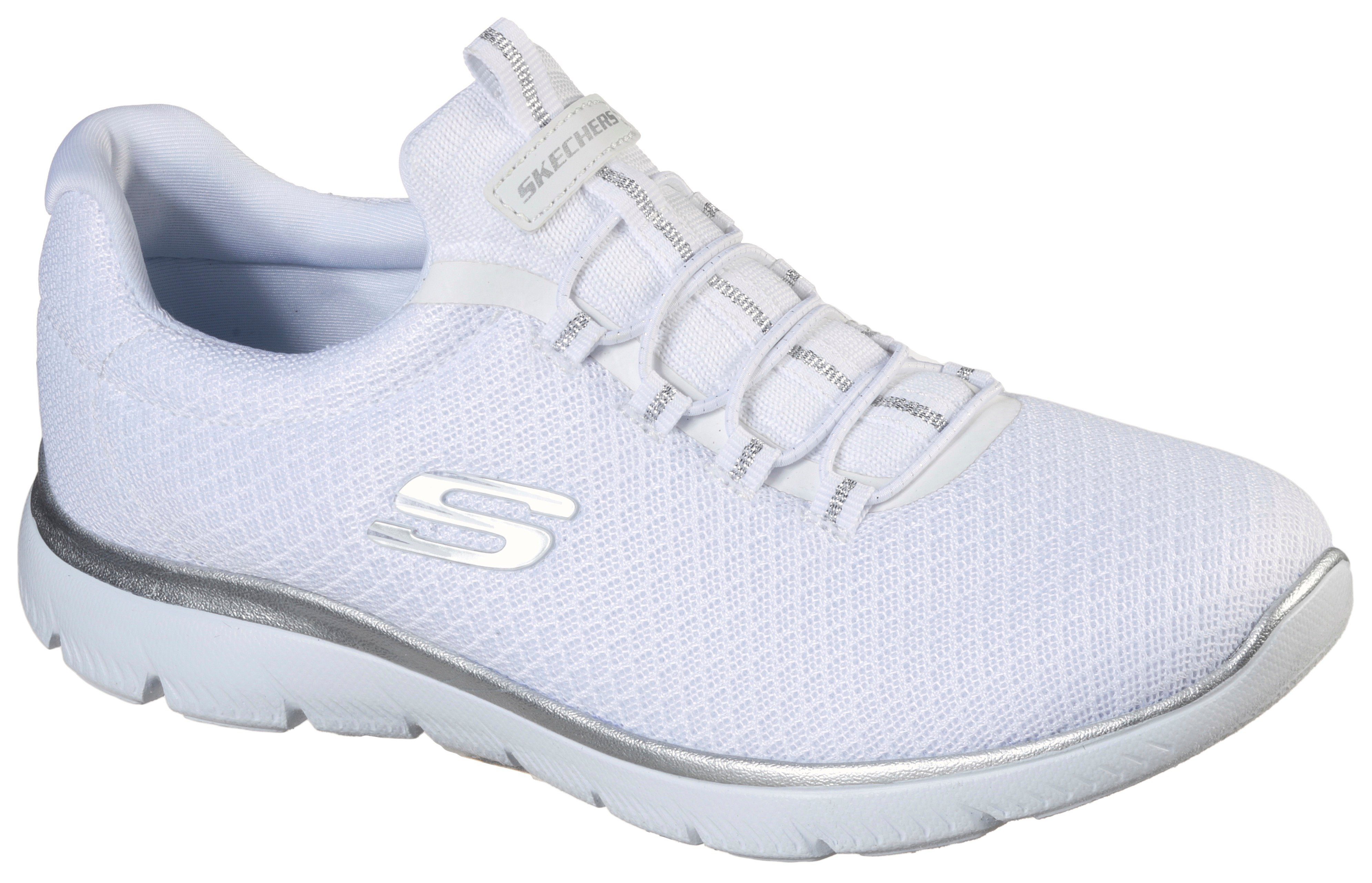 Skechers Slip-on sneakers Summits Vrijetijdsschoen, comfortabele schoen met schokabsorberende tussenzool