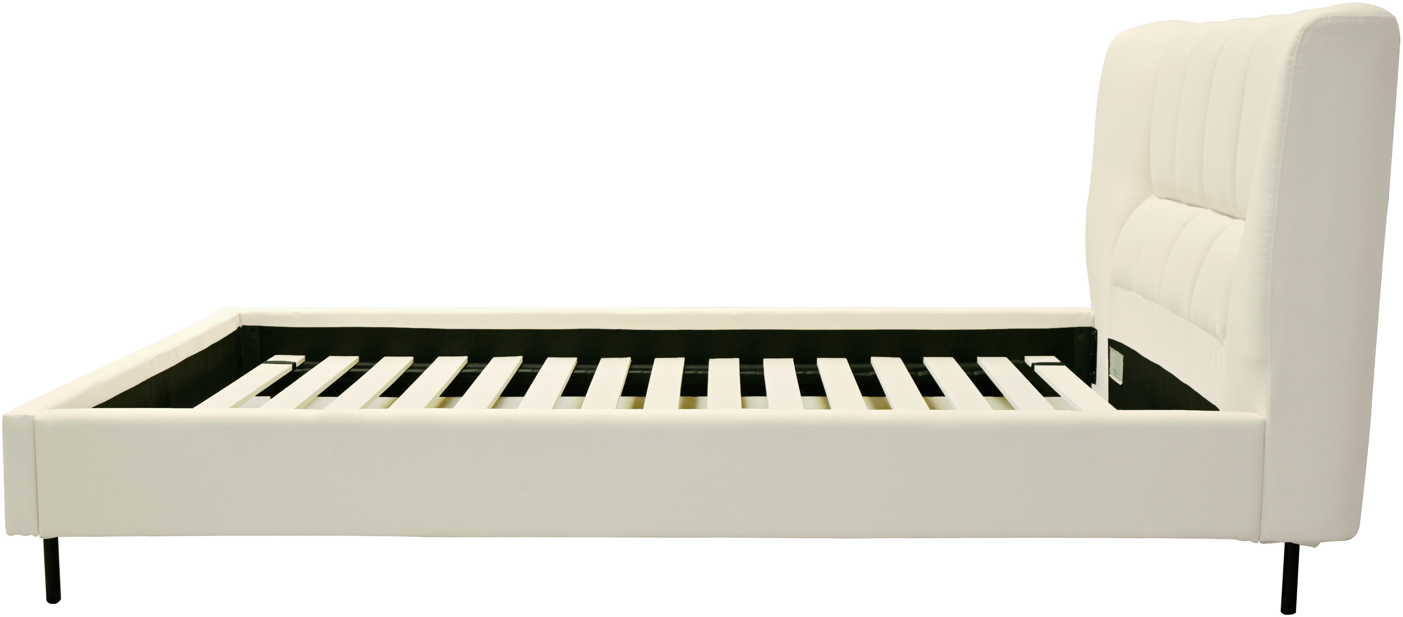 Leonique Gestoffeerd bed Silene inclusief lattenbodem, verkrijgbaar in 140 & 180 cm breedte