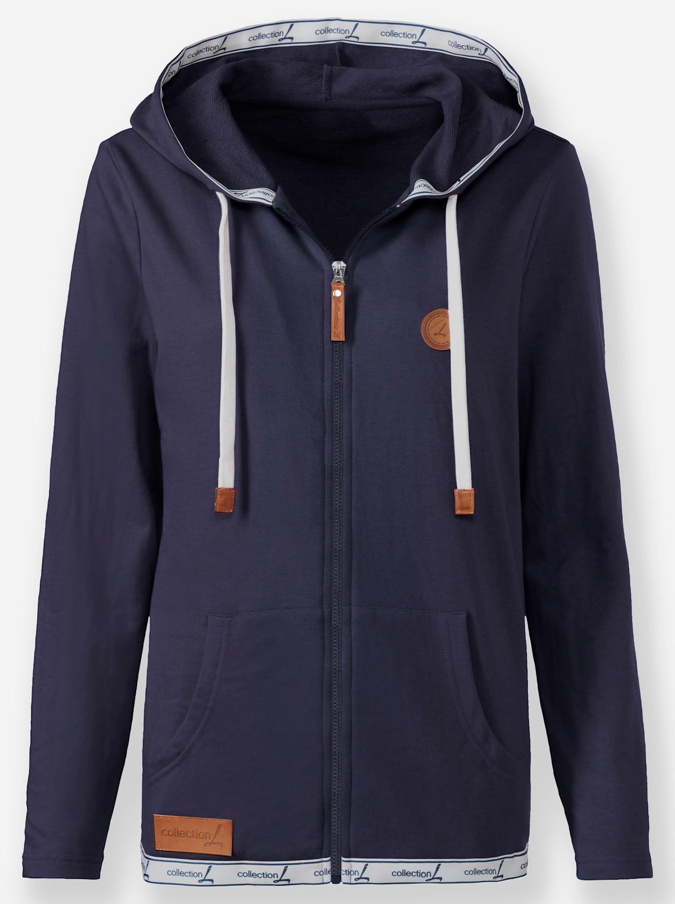 Casual Looks Shirtjasje Sweatvest (1-delig)