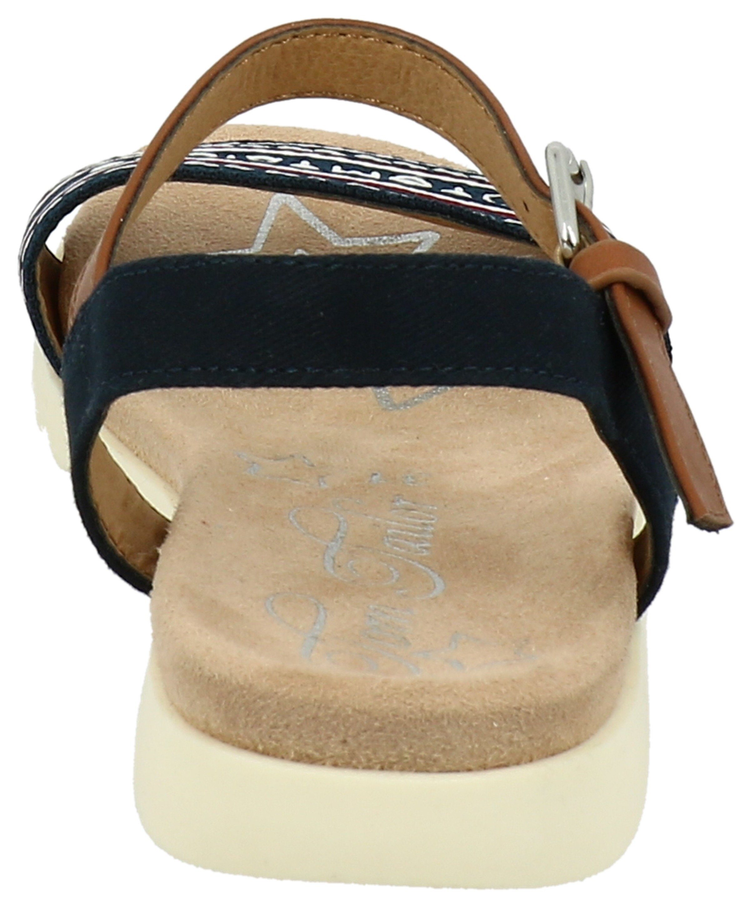 Tom Tailor Sandalen , zomerschoen, sandaal, sleehak, met verstelbare gesp