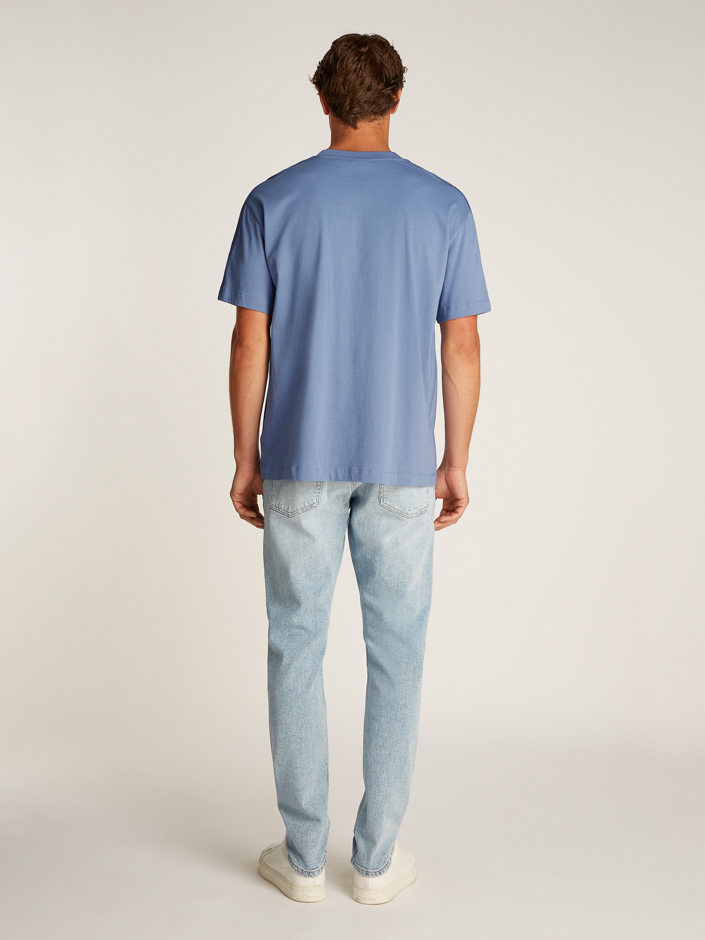 Calvin Klein T-shirt LOGO TAPE TEE met logo-band aan de mouwen