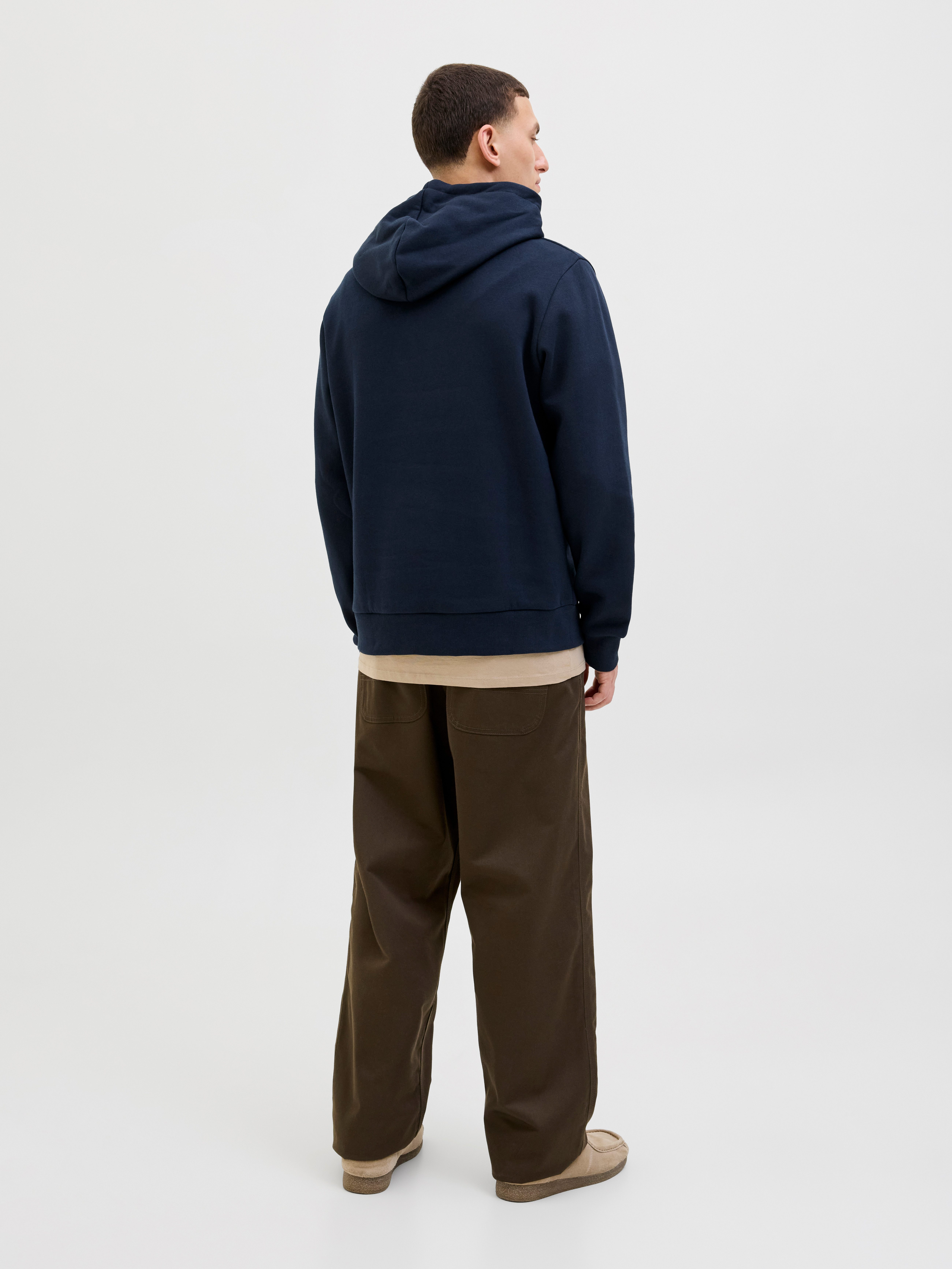 Jack & Jones Hoodie JJELOGO SWEAT HOOD 2 COL 25/26 NOOS
