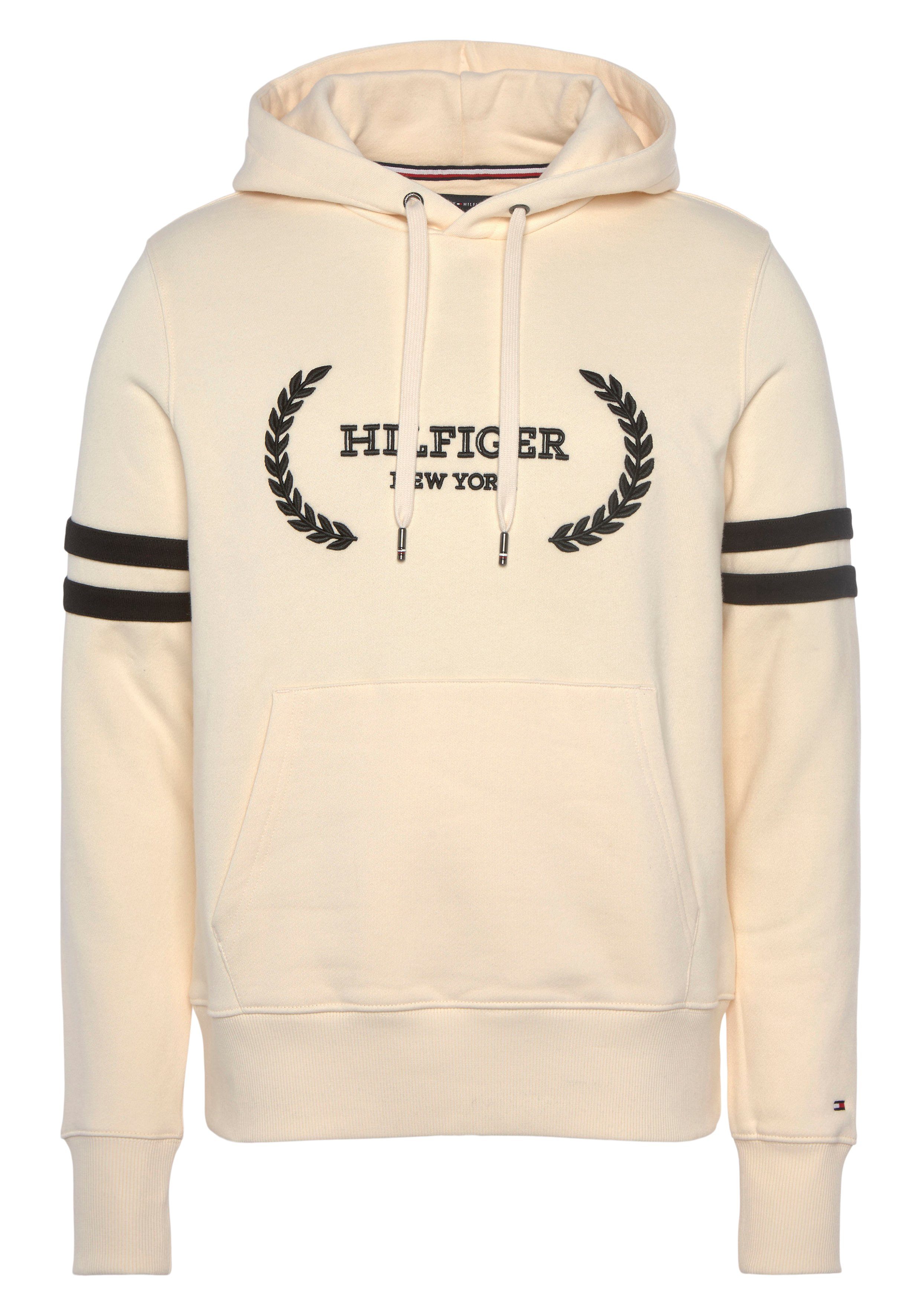Tommy Hilfiger Retro hoodie van puur katoen Brown Heren