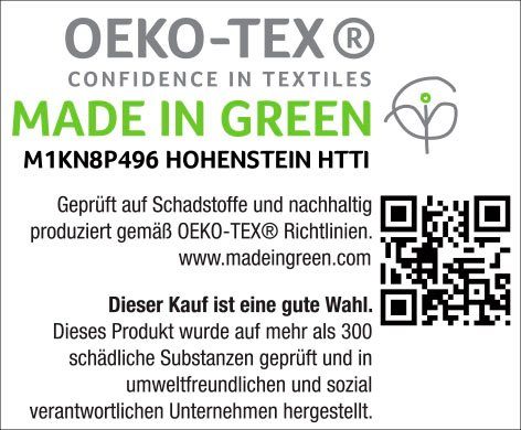 Egeria Badlaken Micro touch Uni-serie met streeprand, extreem absorberend, puur katoen (1 stuk)