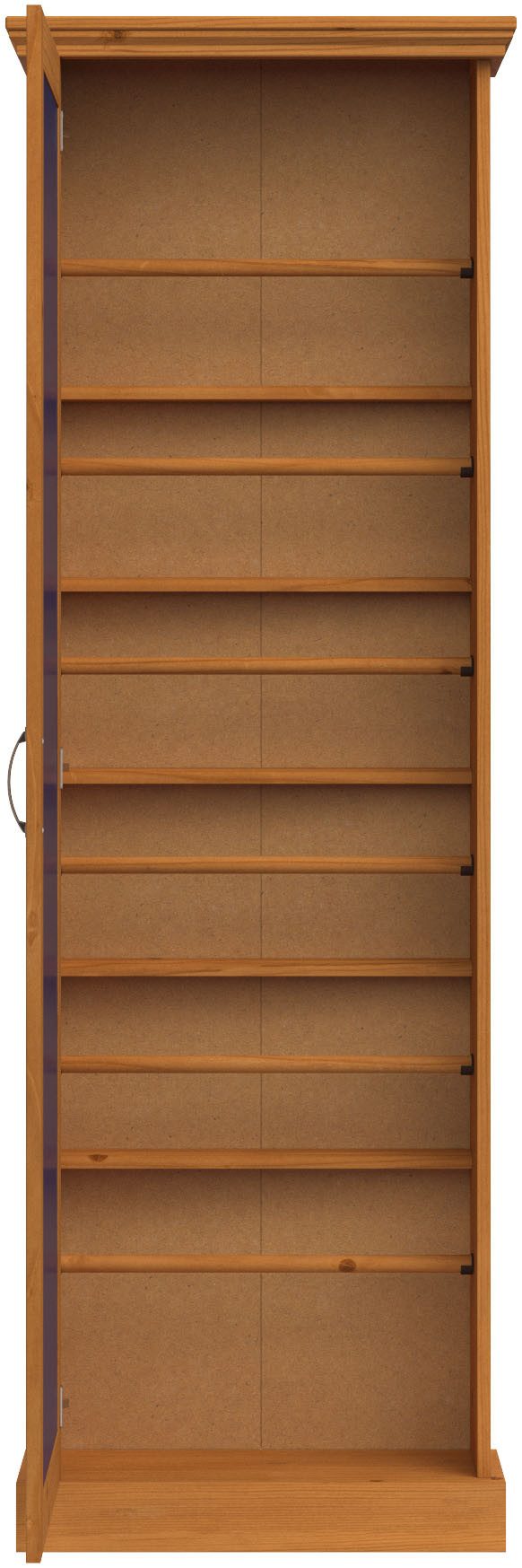 Home affaire Schoenenkast Selma met spiegelt deur en 6 schoenrijen, breedte 60 cm, hoogte 180 cm