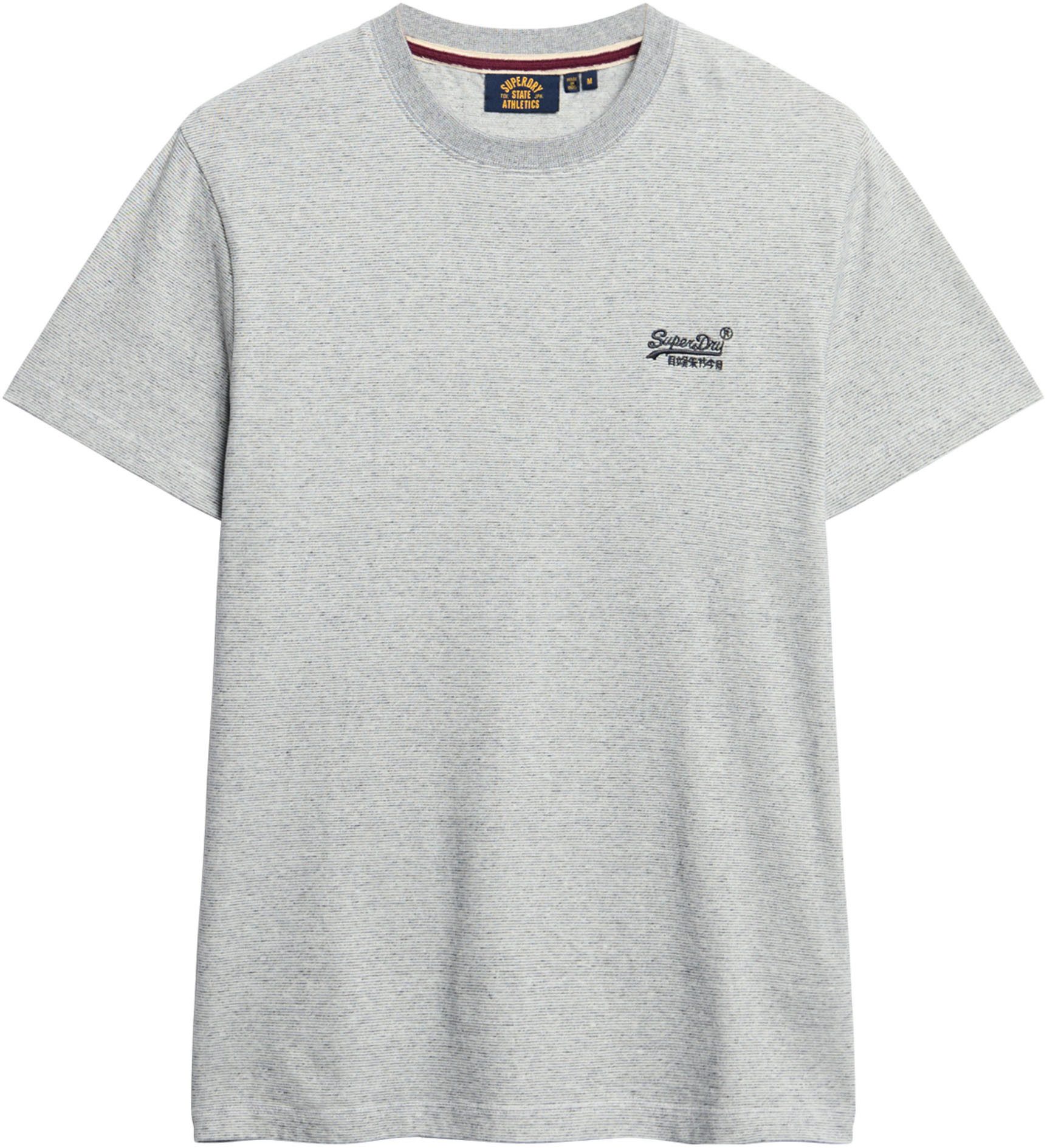 Superdry Shirt met ronde hals ESSENTIAL LOGO EMB TEE