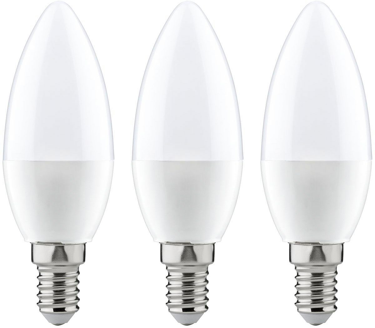 Paulmann Led-verlichting Kaars 4W E14 230V Warmwit 3-pack (3 stuks)